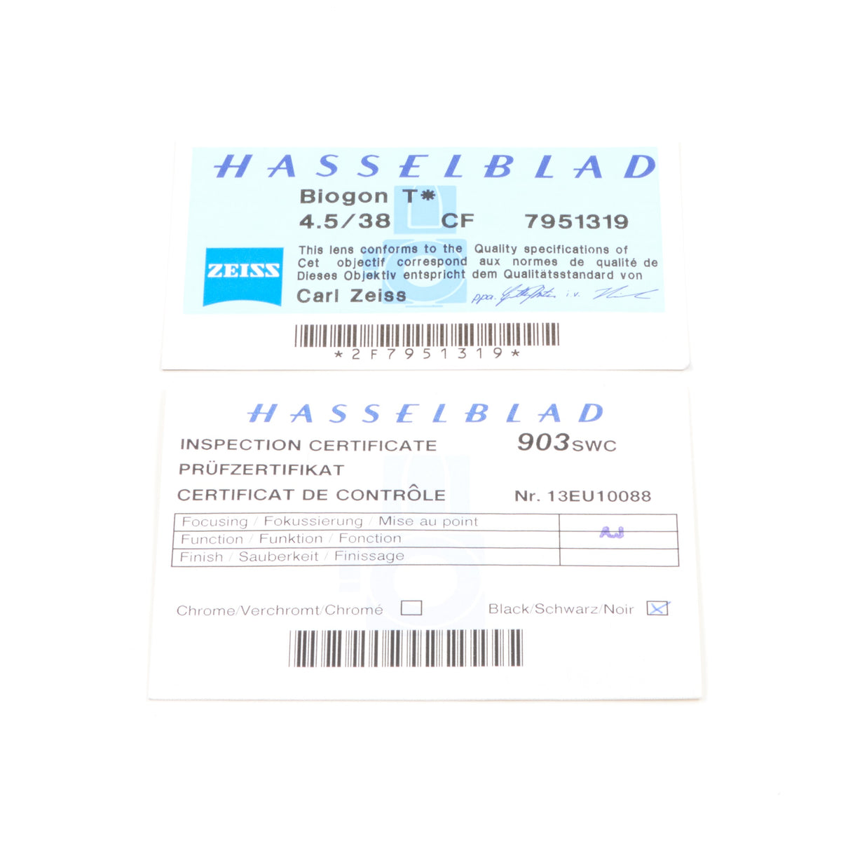 Hasselblad 903SWC Black + Box NEW