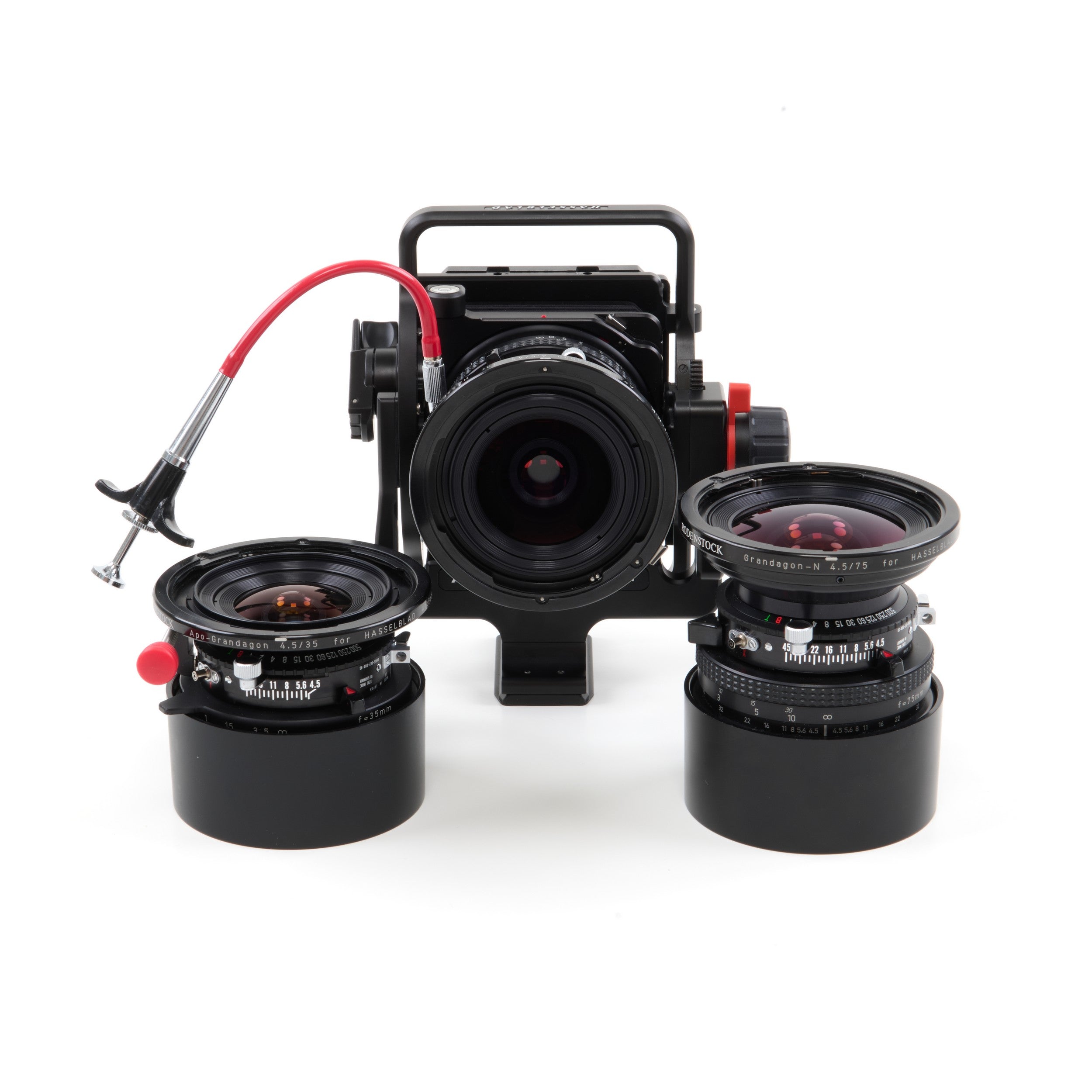 Hasselblad Arcbody Set Complete With 35mm + 45mm + 75mm Lenses