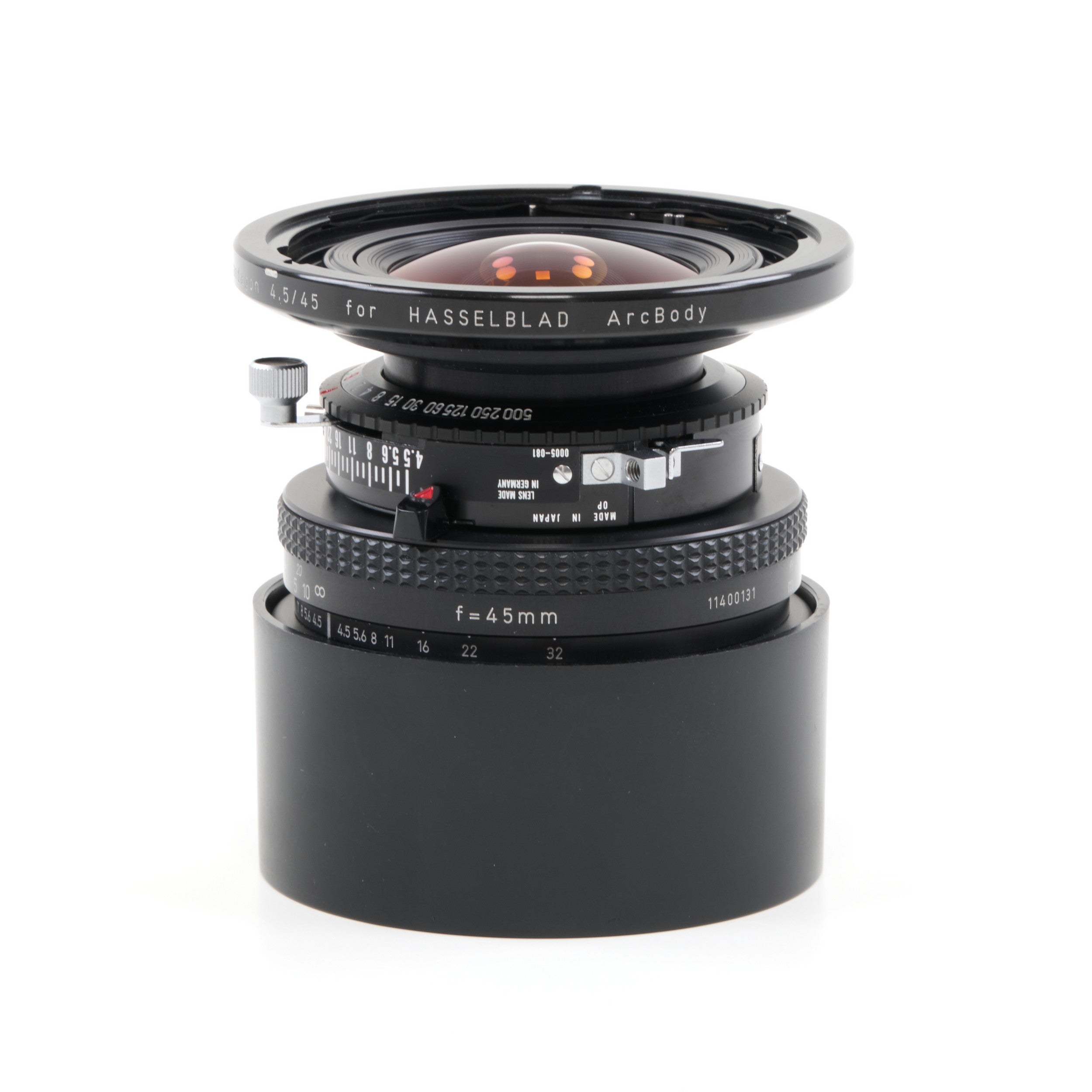 Hasselblad Arcbody Set Complete With 35mm + 45mm + 75mm Lenses