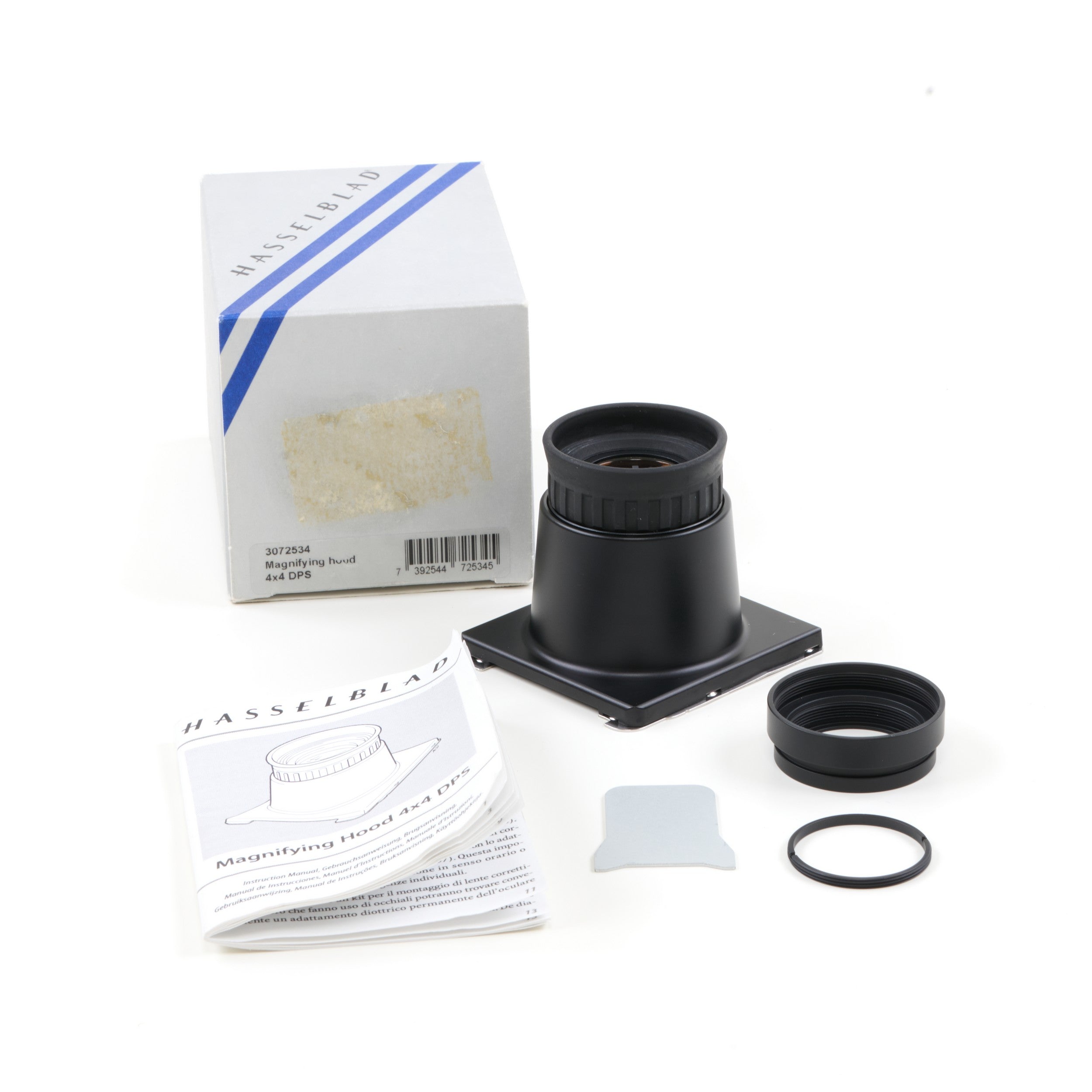 Hasselblad Magnifying Hood 4x4 DPS For Digital Backs + Box
