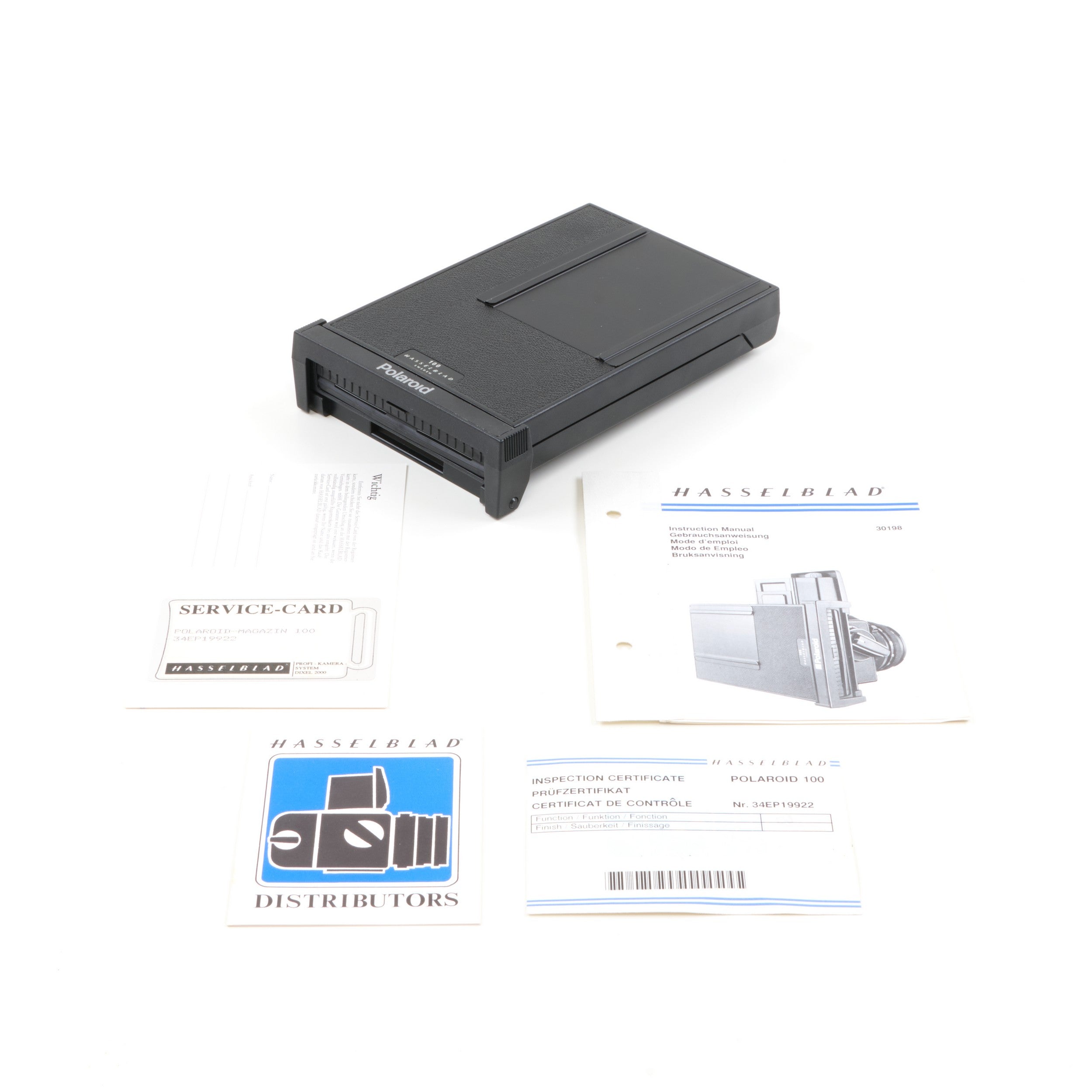Hasselblad Polaroid 100 Film Back For Hasselblad V System