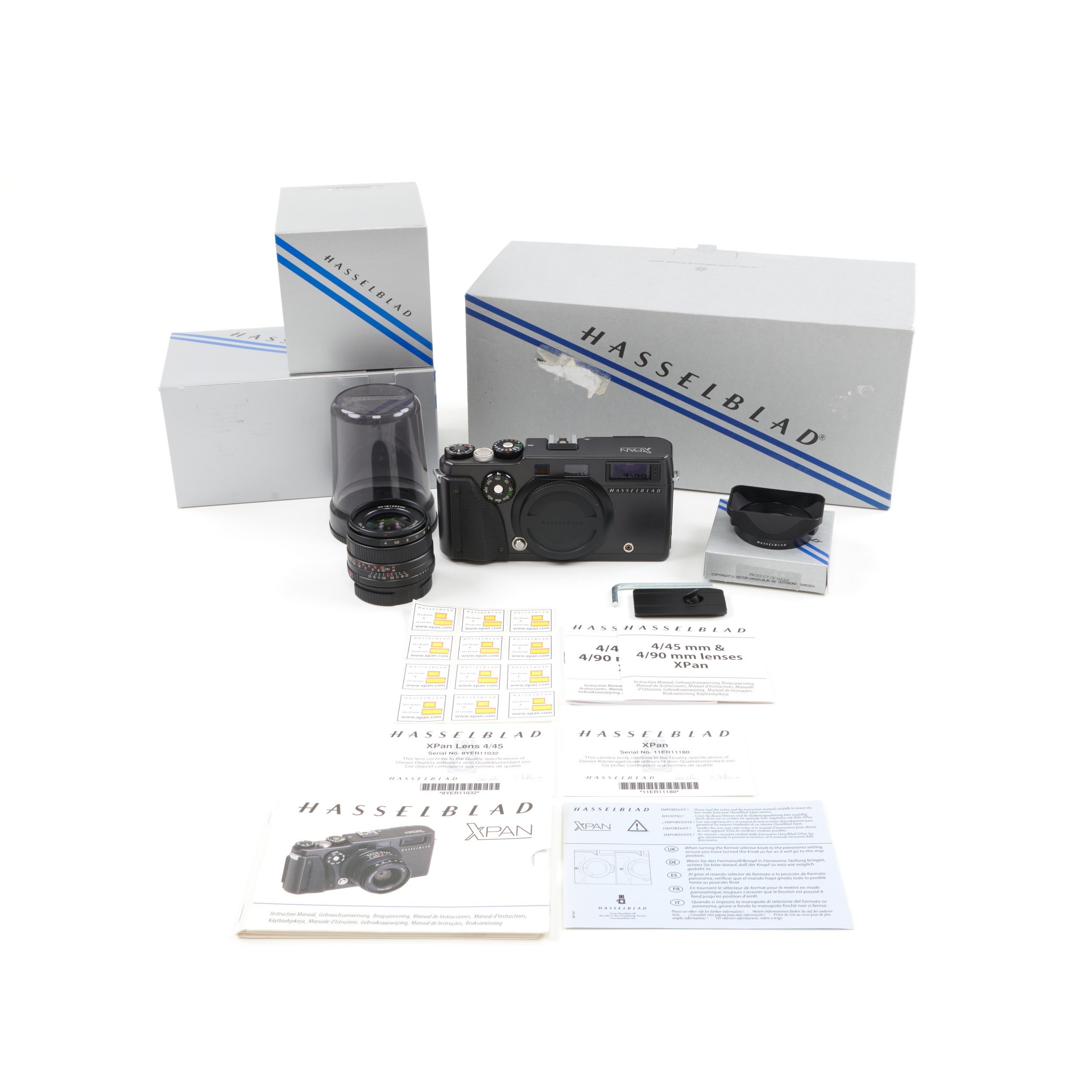 Hasselblad XPAN Panoramic Set + Box