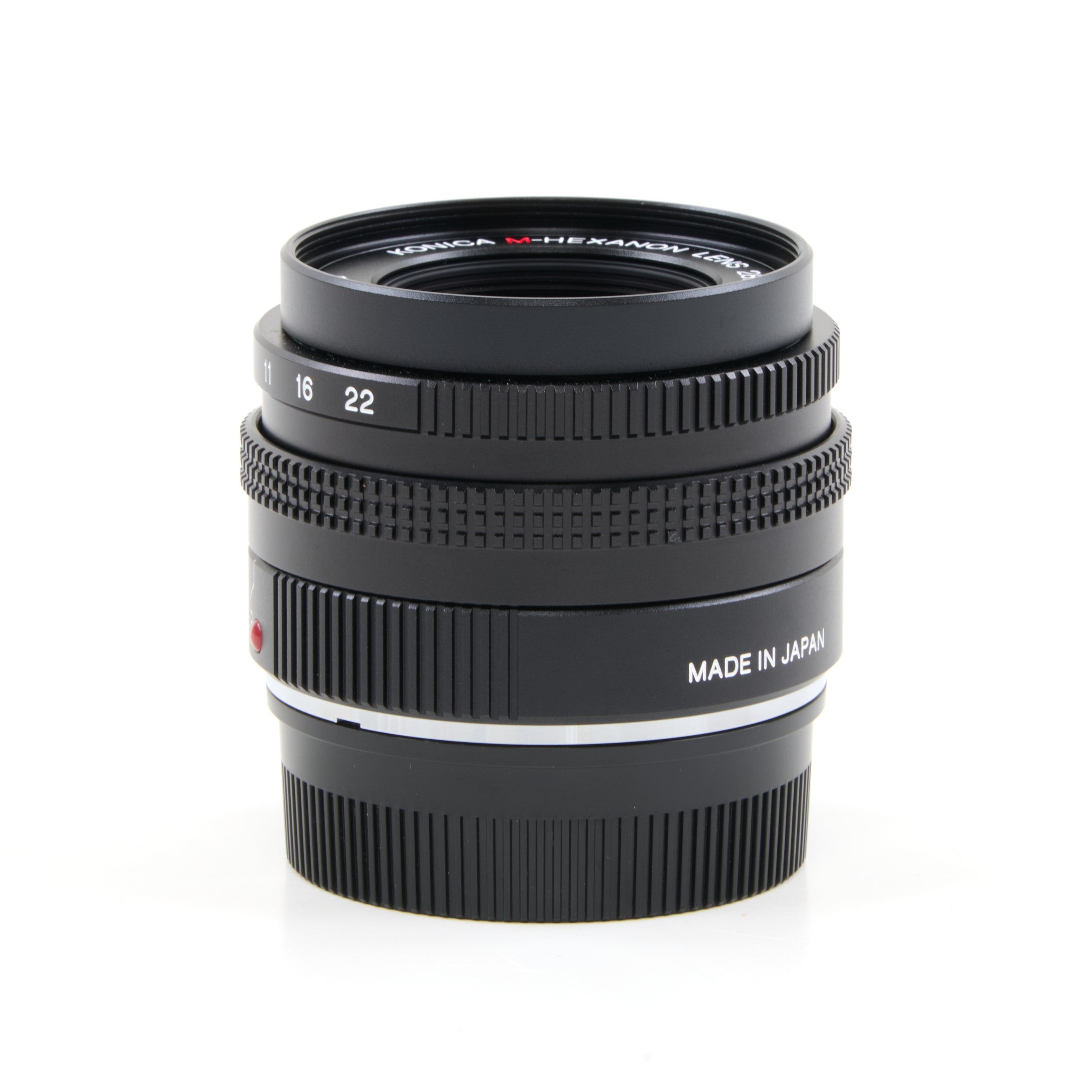 Konica M-Hexanon 28mm f2.8 NOS + Box