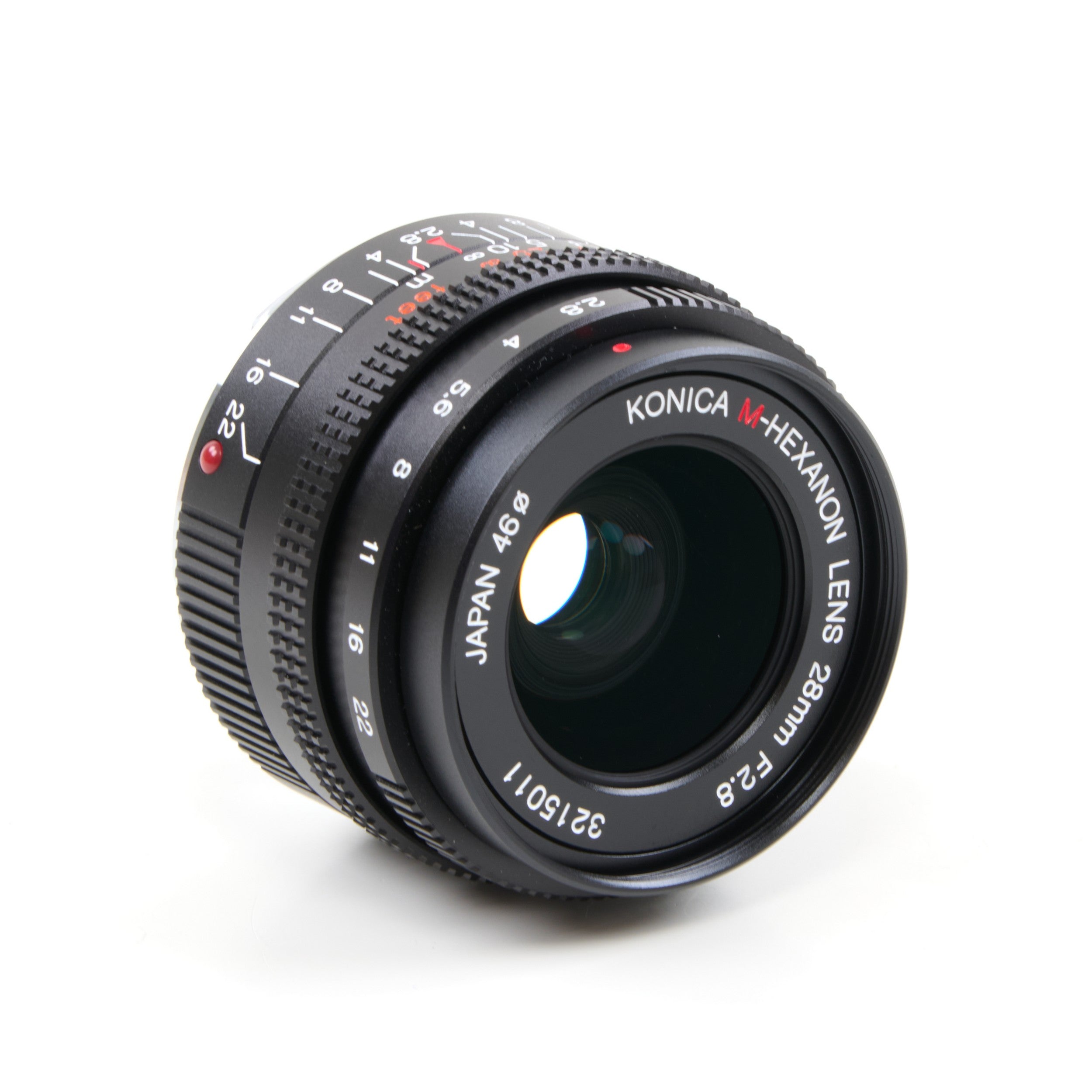 Konica M-Hexanon 28mm f2.8 NOS + Box