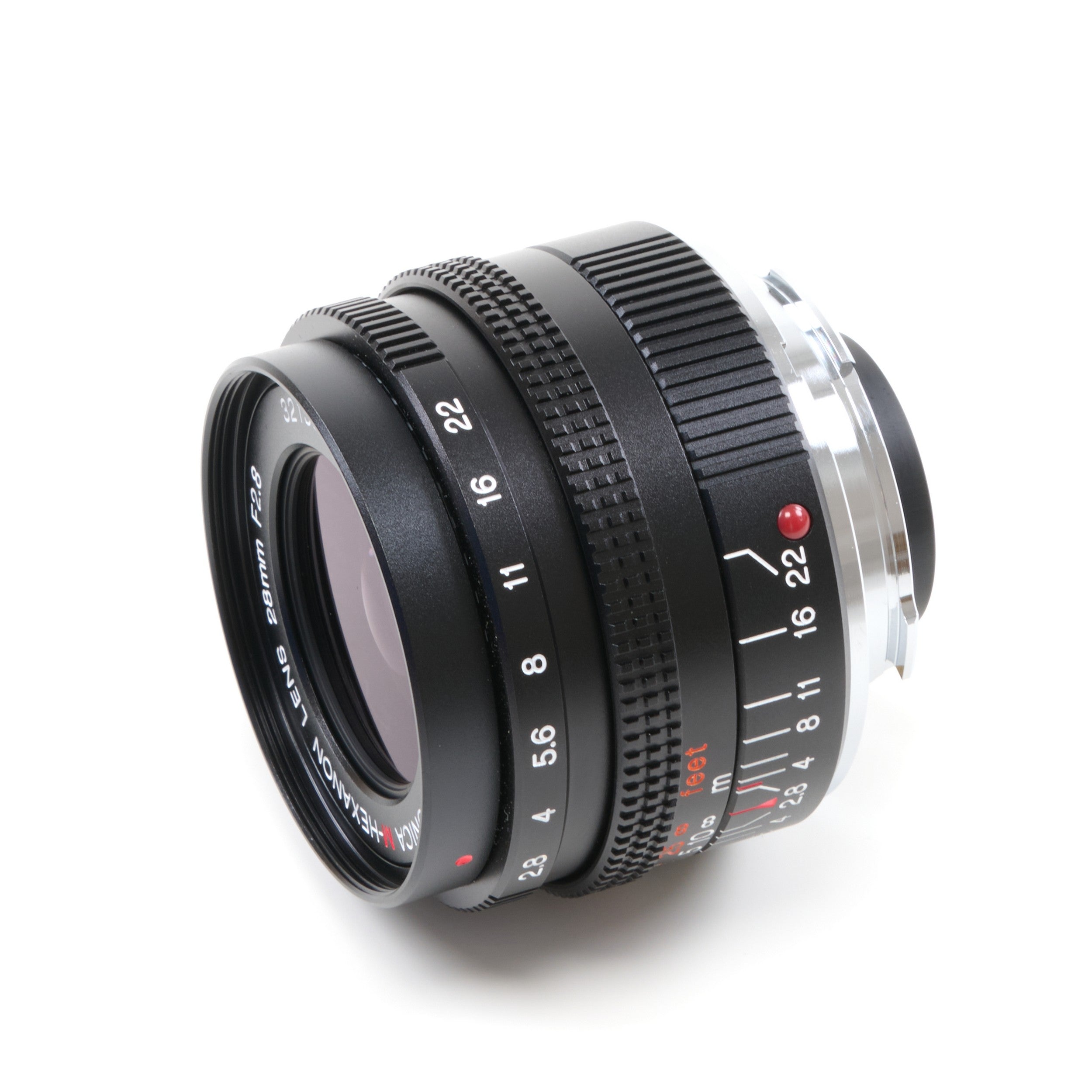 Konica M-Hexanon 28mm f2.8 NOS + Box