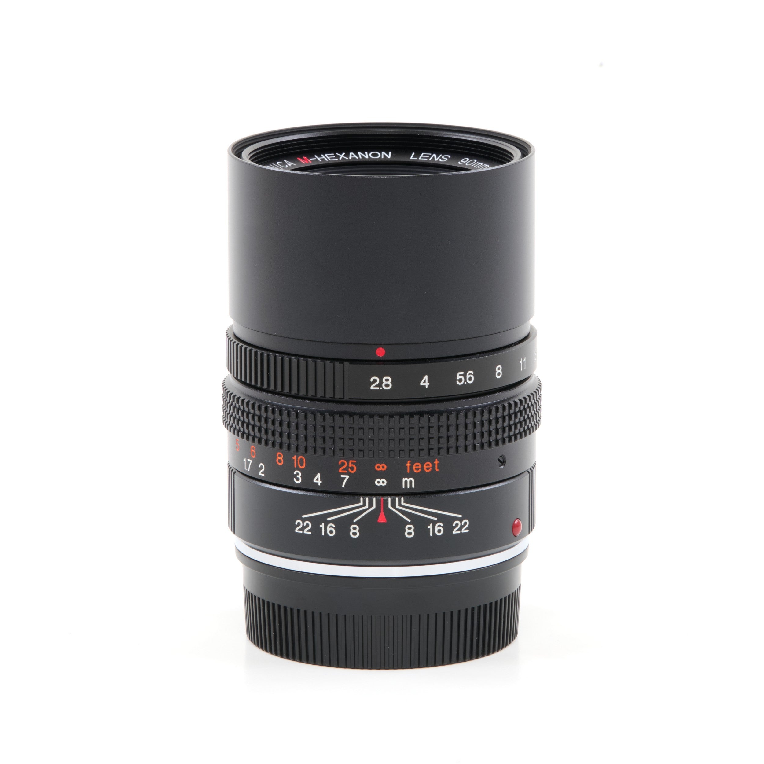 Konica M-Hexanon 90mm f2.8 NOS + Box