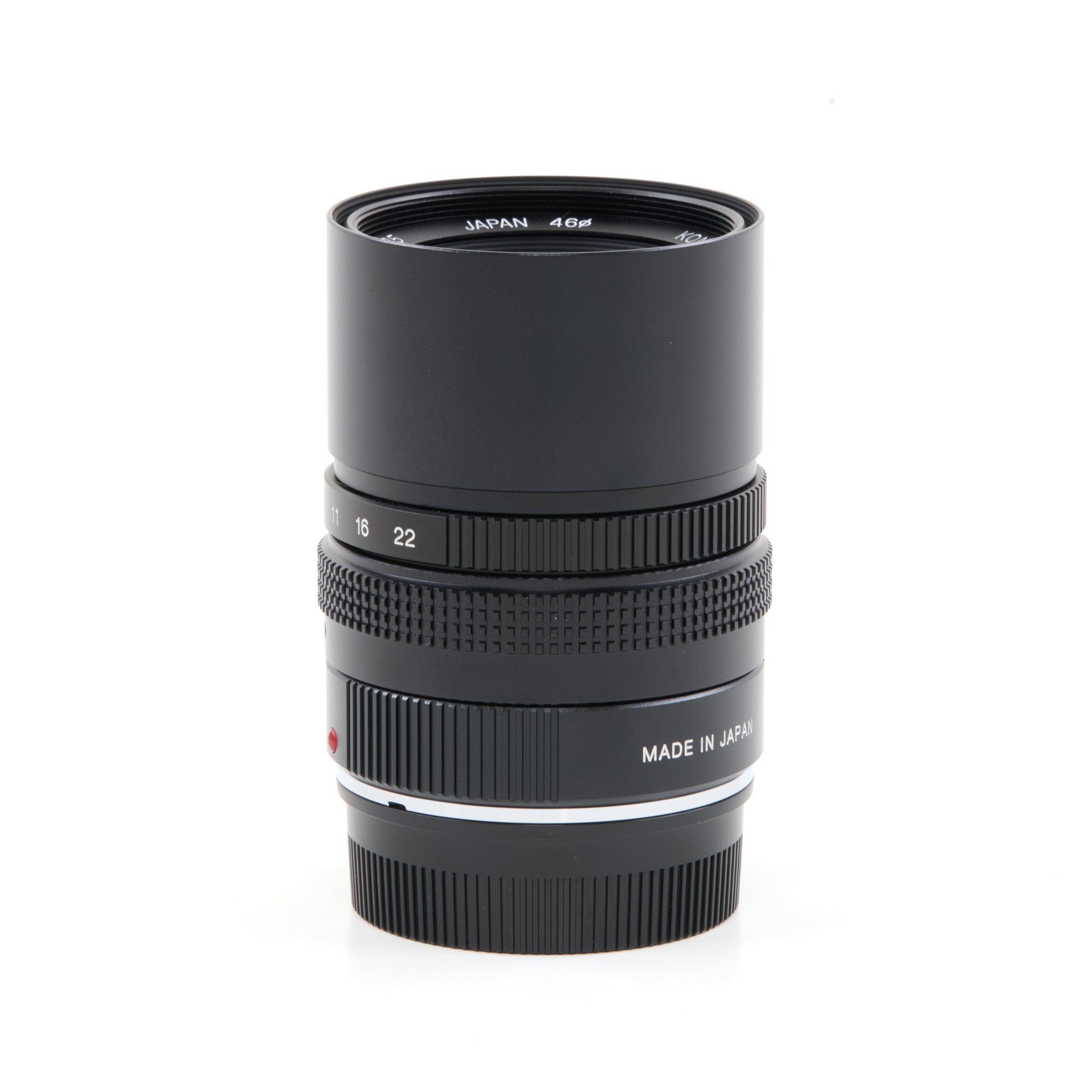 Konica M-Hexanon 90mm f2.8 NOS + Box