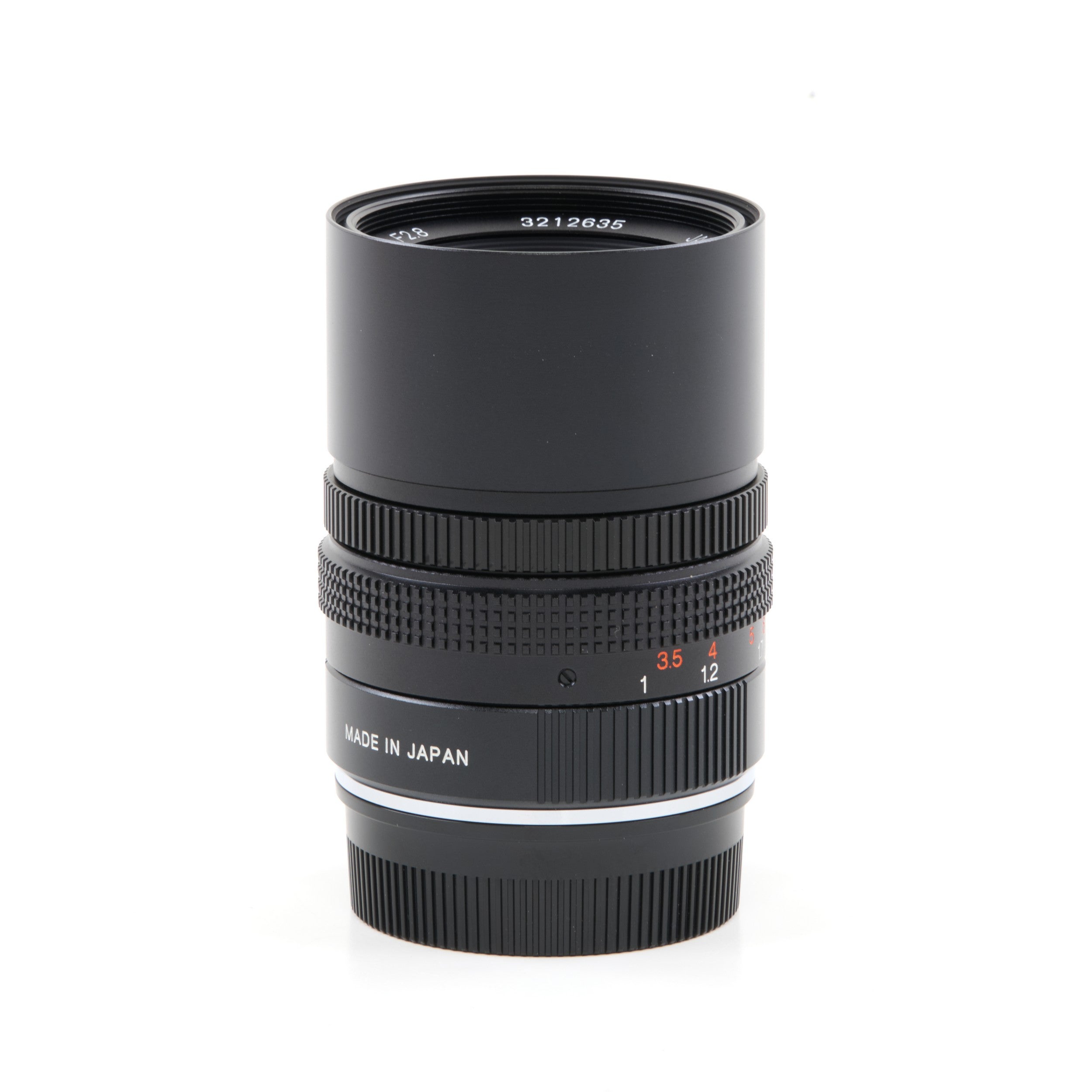 Konica M-Hexanon 90mm f2.8 NOS + Box