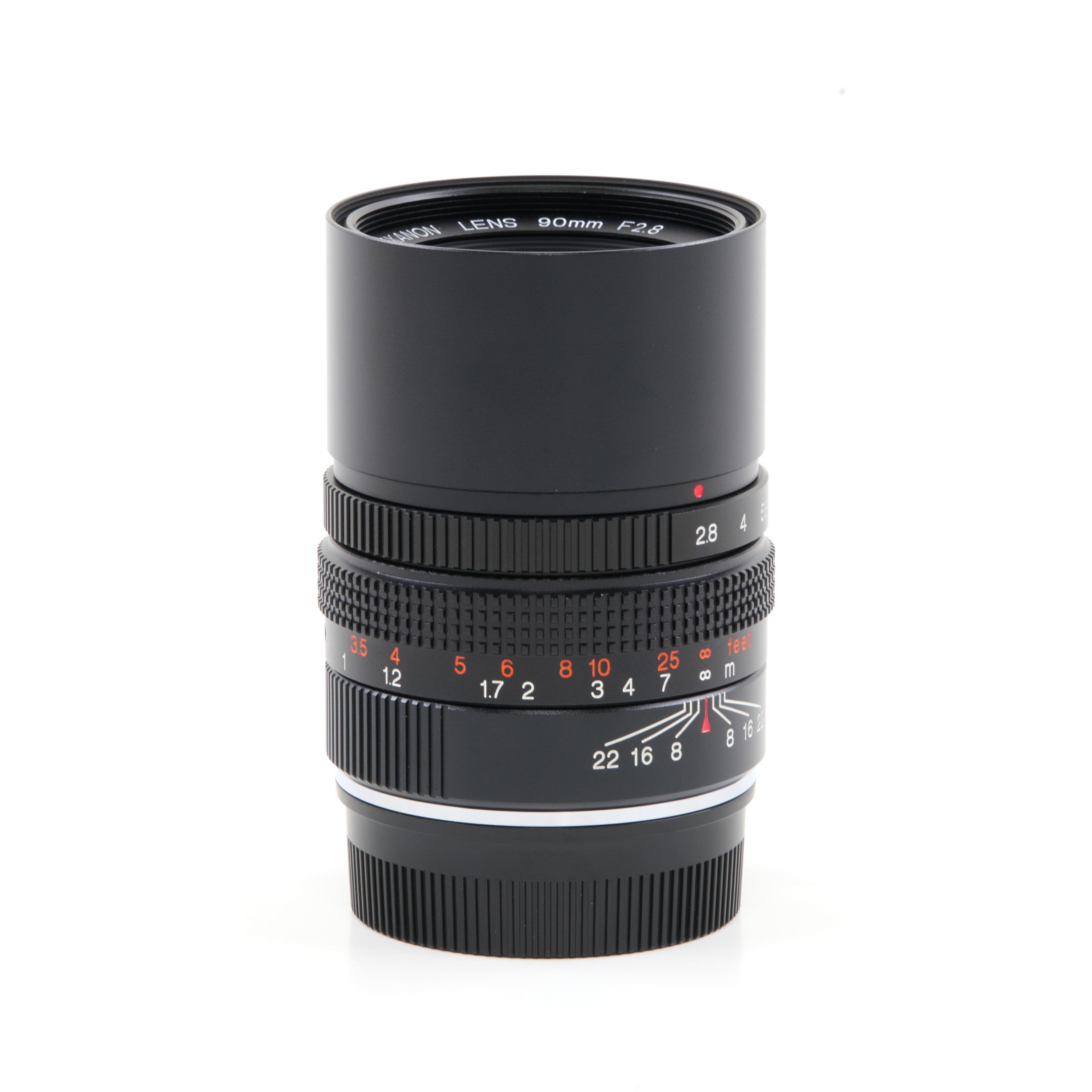 Konica M-Hexanon 90mm f2.8 NOS + Box