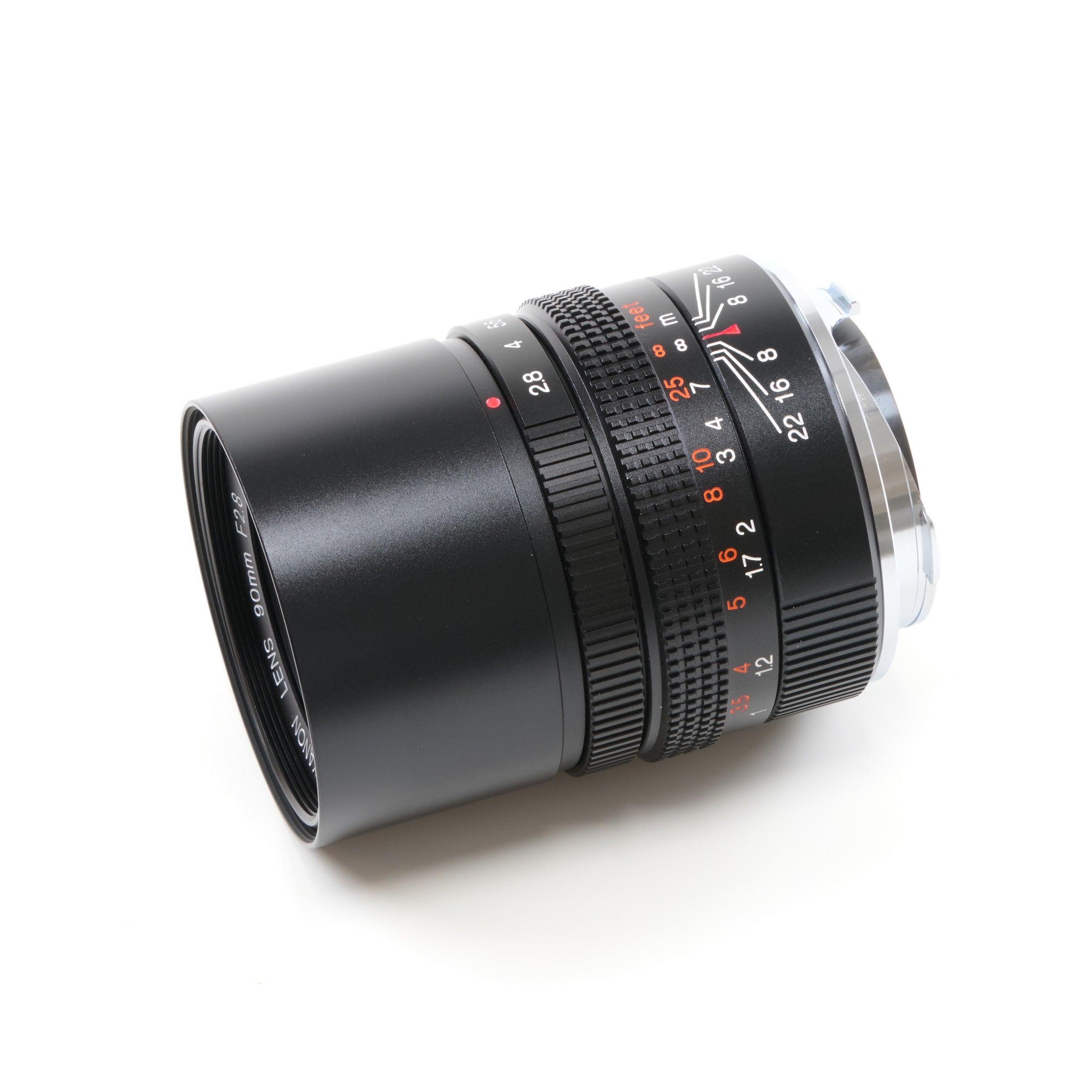 Konica M-Hexanon 90mm f2.8 NOS + Box
