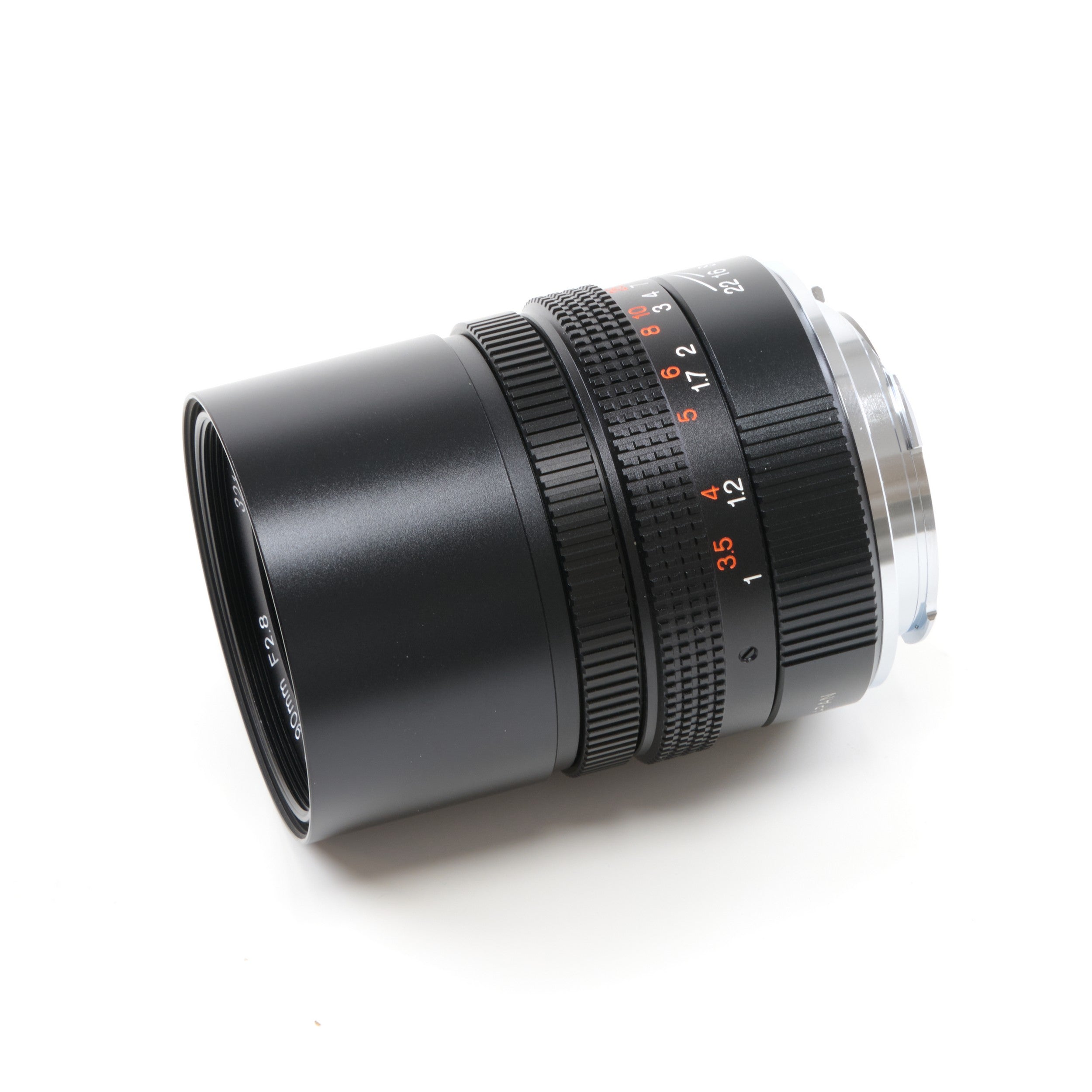 Konica M-Hexanon 90mm f2.8 NOS + Box