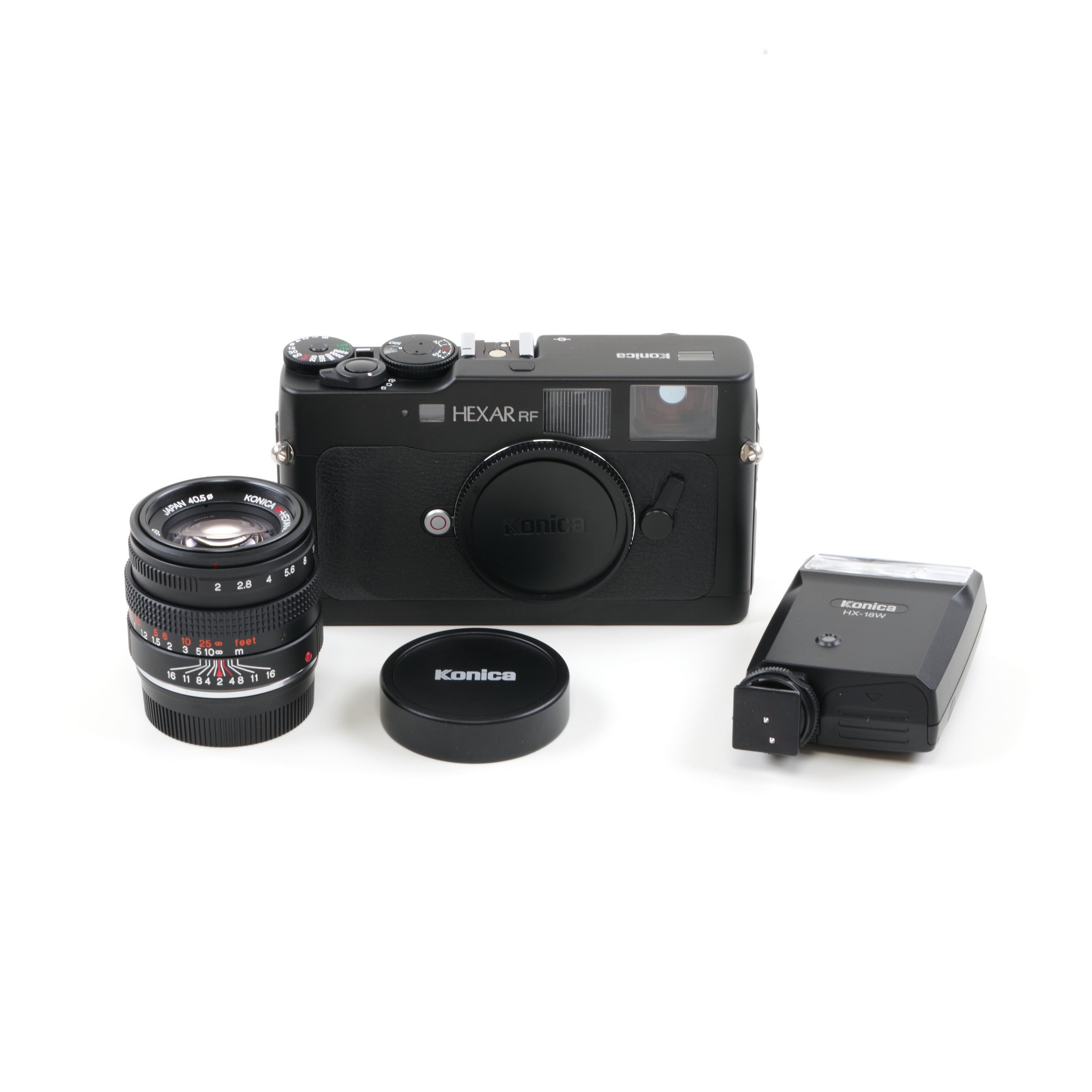 Konica Hexar RF Black Set NOS + Box