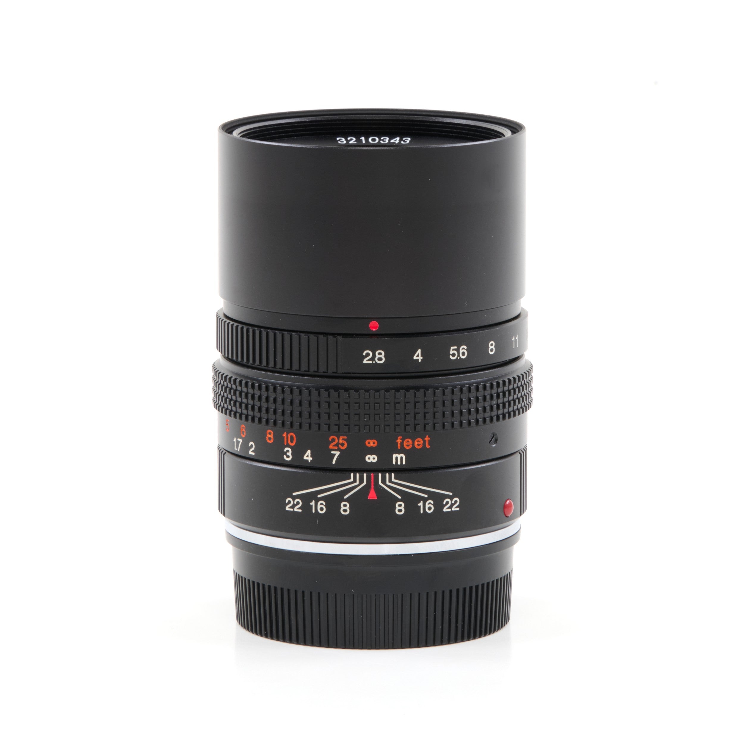 Konica M-Hexanon 90mm f2.8 NOS + Box