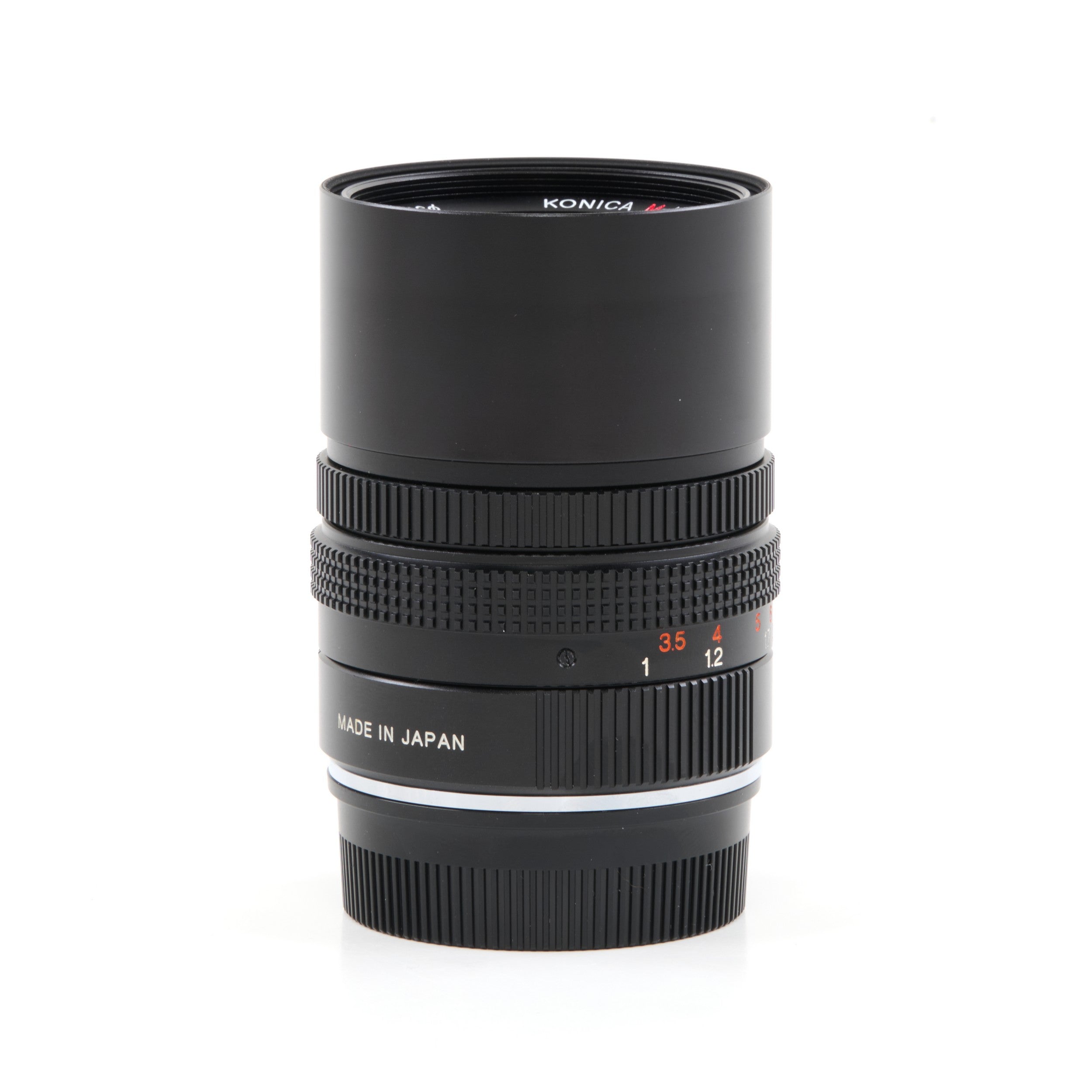 Konica M-Hexanon 90mm f2.8 NOS + Box