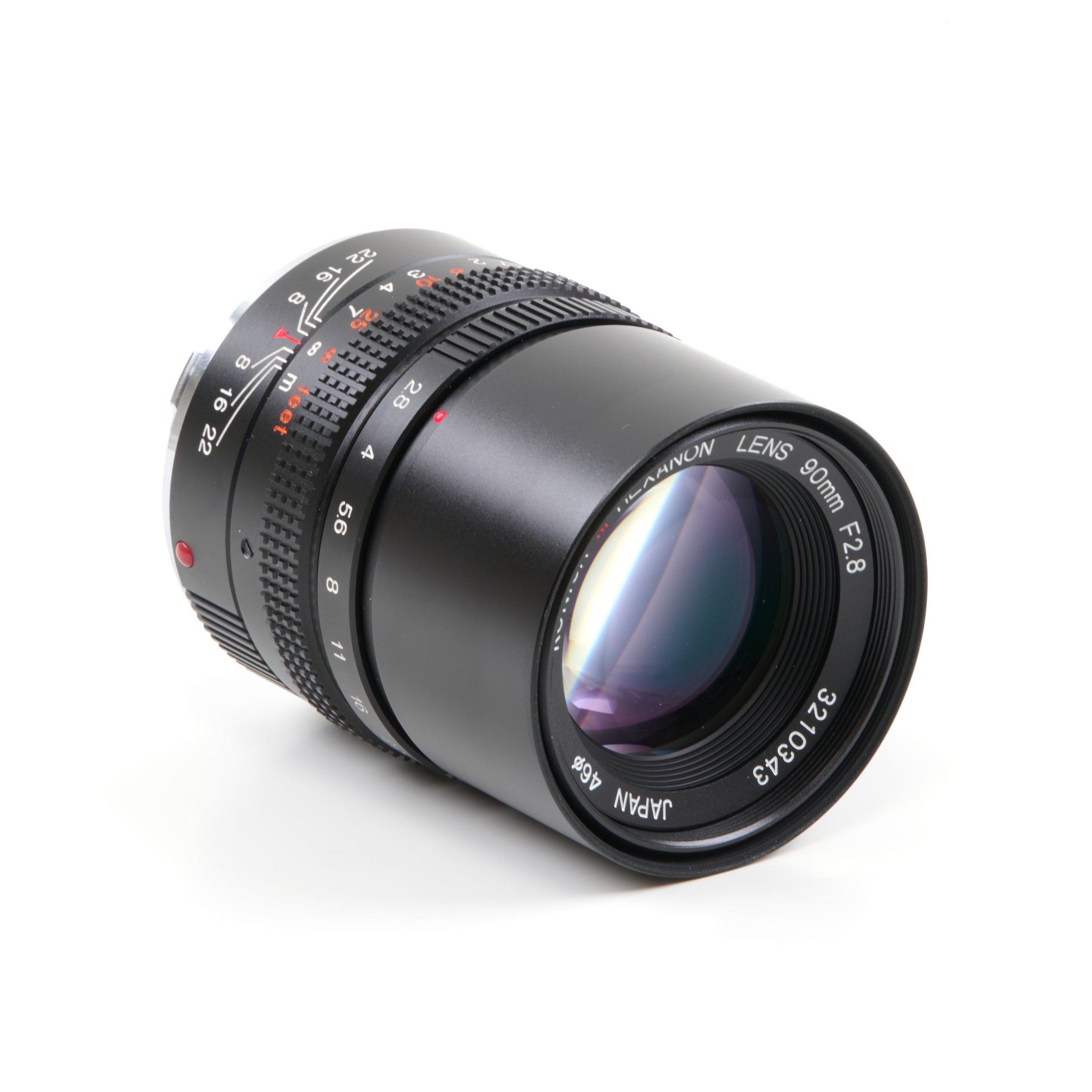 Konica M-Hexanon 90mm f2.8 NOS + Box