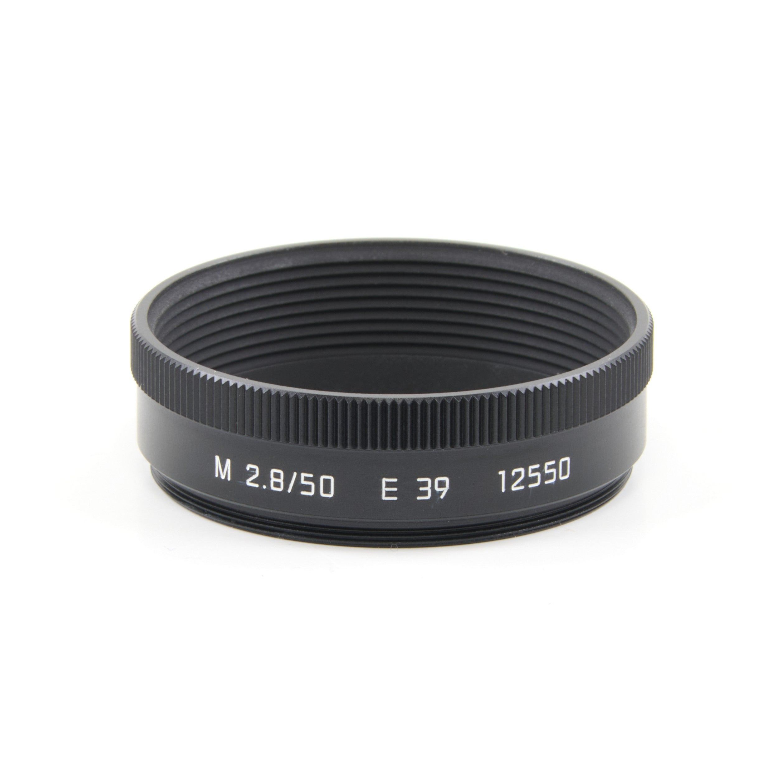 Leica 12550 Lens Hood Black For Leica 50mm Elmar-M