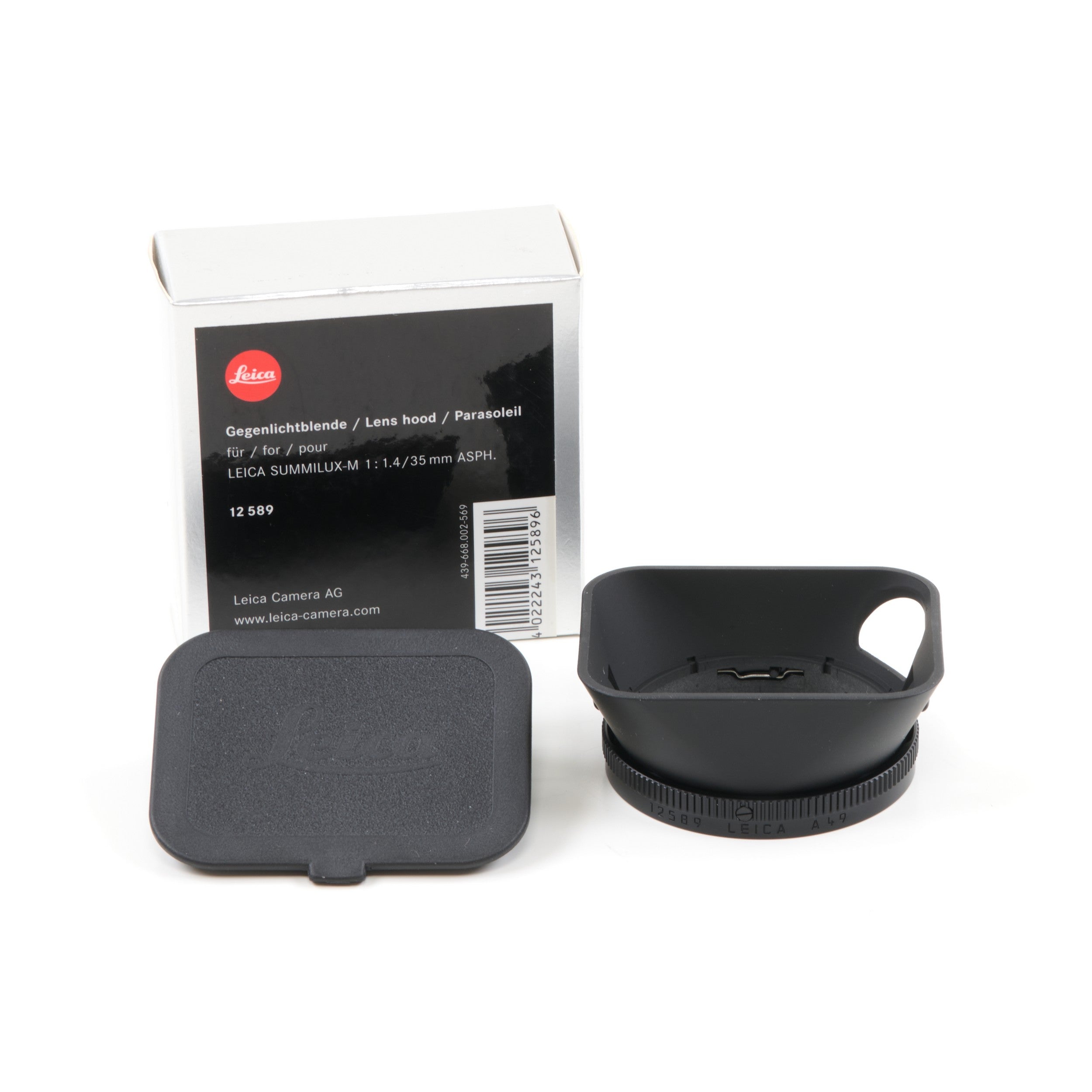 Leica 12589 Lens Hood + Box