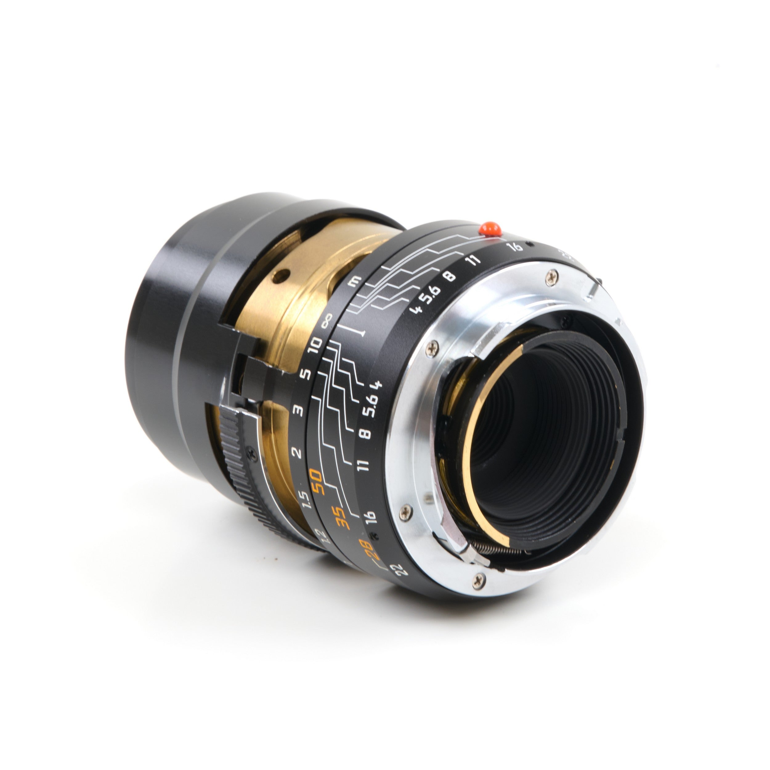 Leica 28-35-50mm f4 Tri-Elmar-M ASPH E49 Cut Away Demonstration