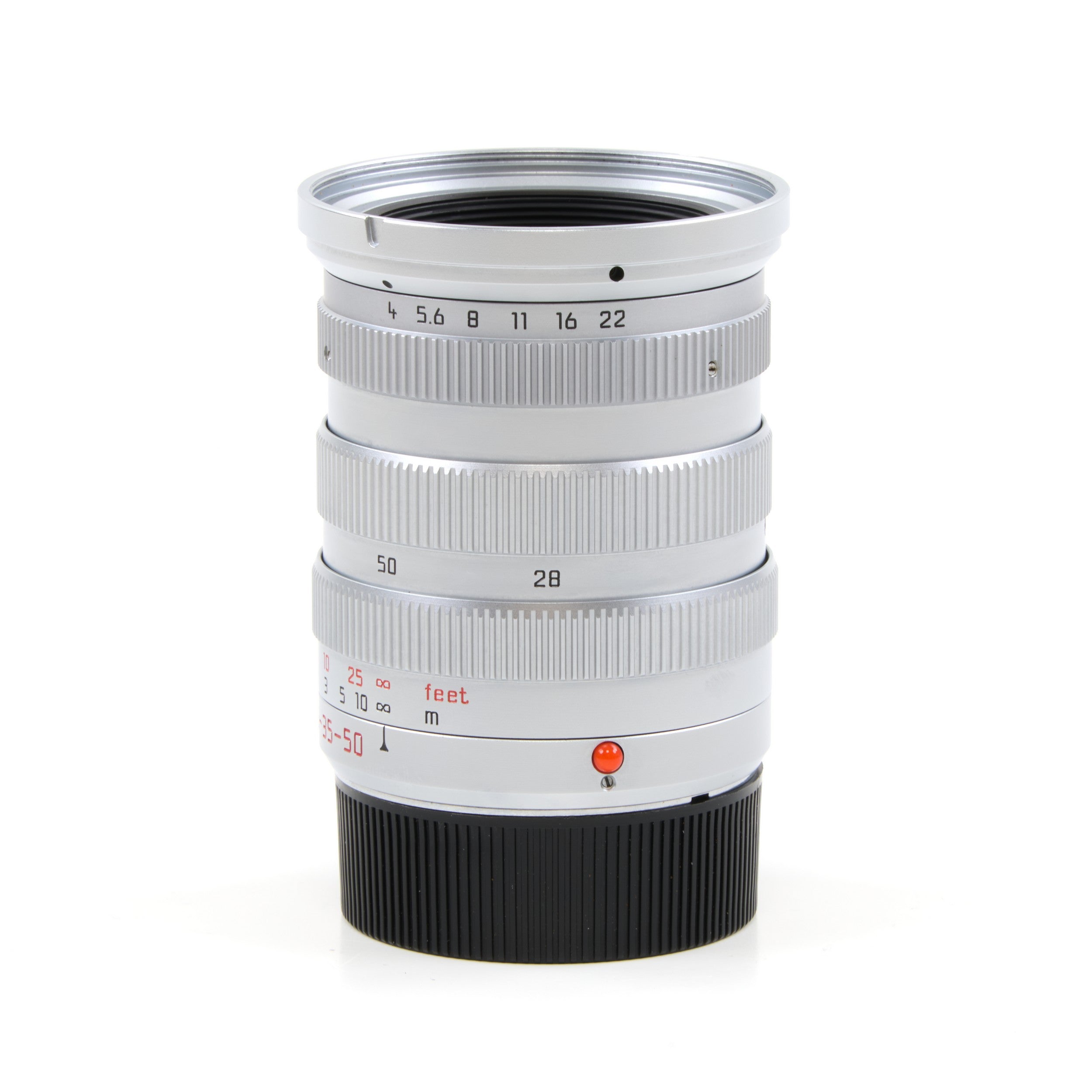 Leica 28-35-50mm f4 Tri-Elmar-M SIlver + Box