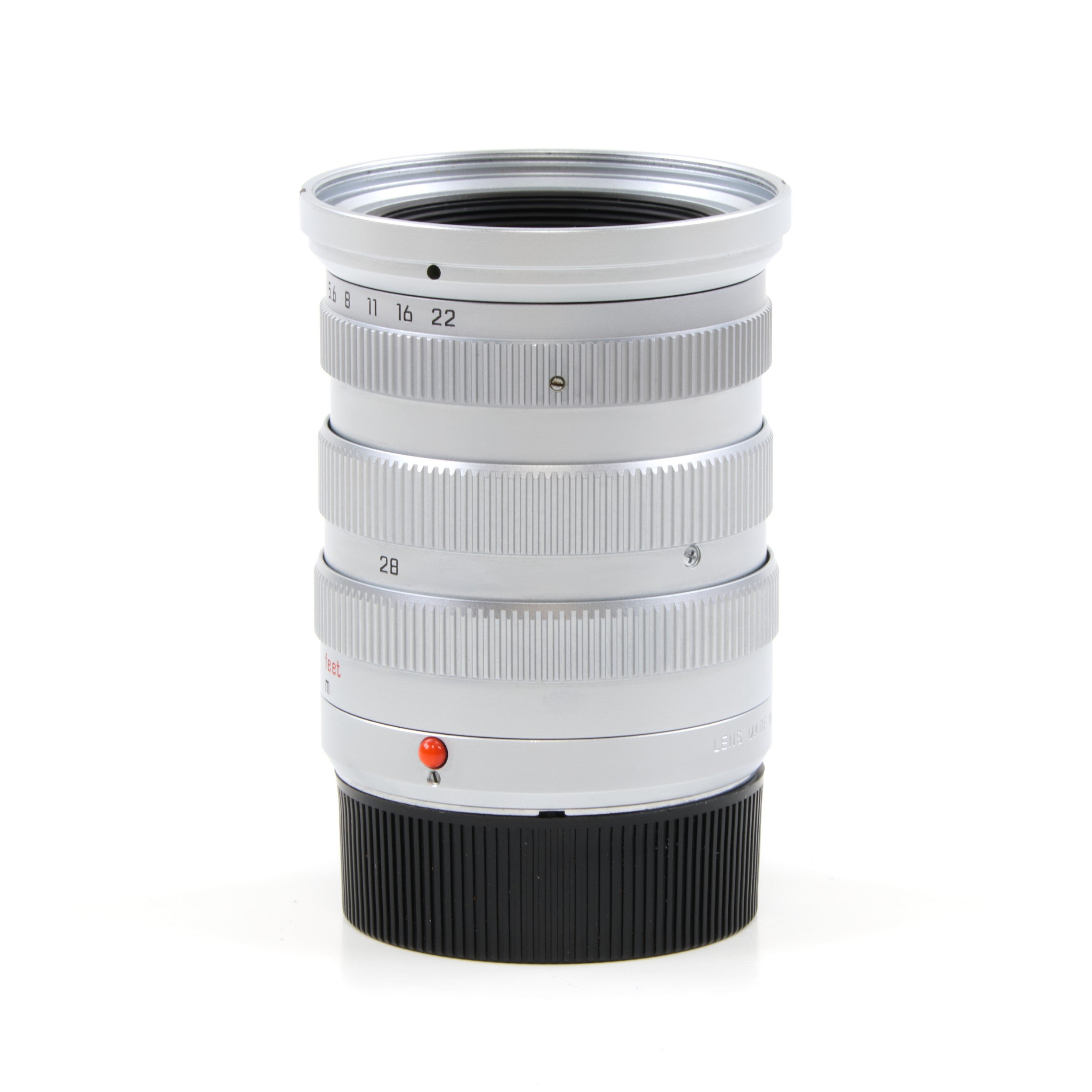 Leica 28-35-50mm f4 Tri-Elmar-M SIlver + Box