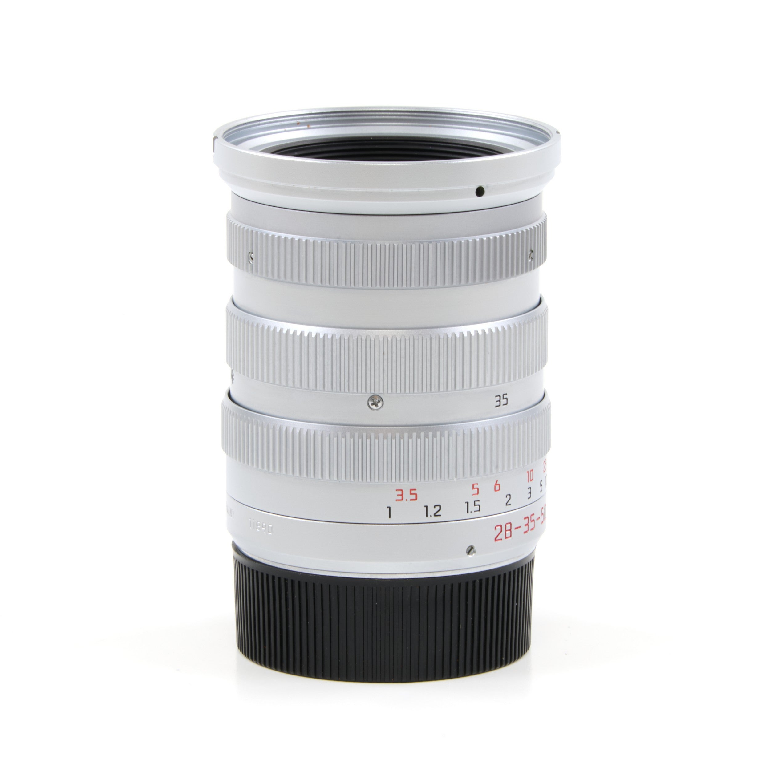 Leica 28-35-50mm f4 Tri-Elmar-M SIlver + Box