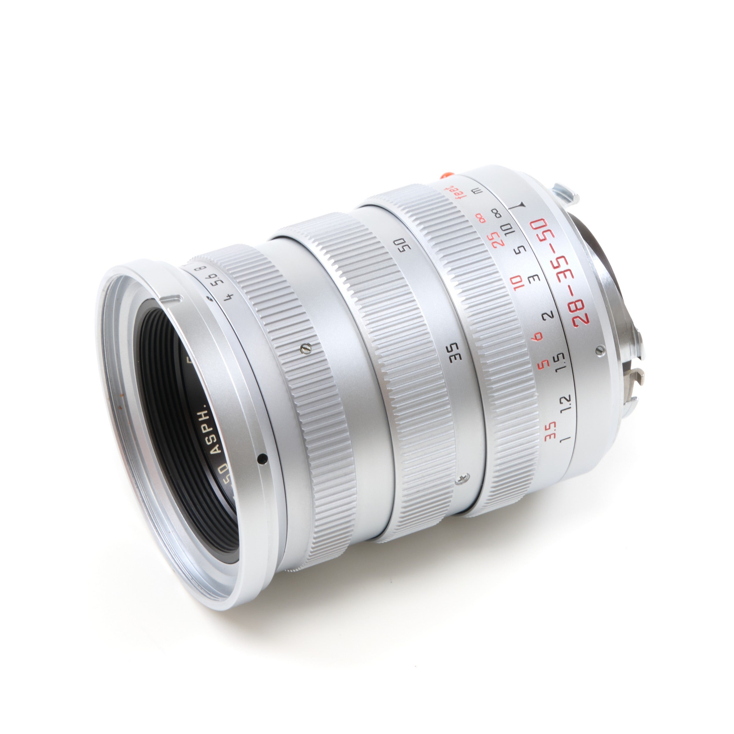 Leica 28-35-50mm f4 Tri-Elmar-M SIlver + Box