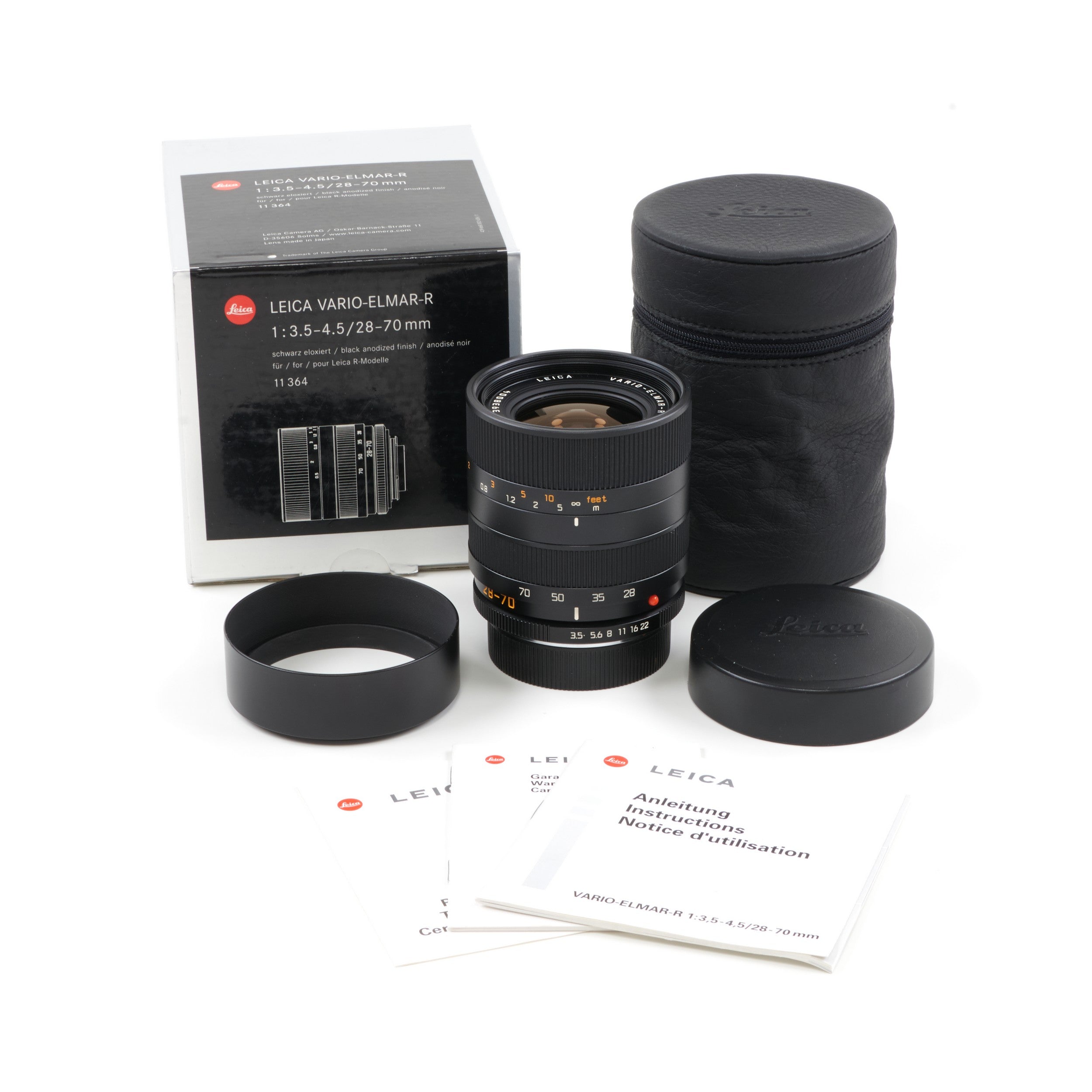 Leica 28-70mm f3.5-4.5 Vario-Elmar-R ROM 2nd Version + Box