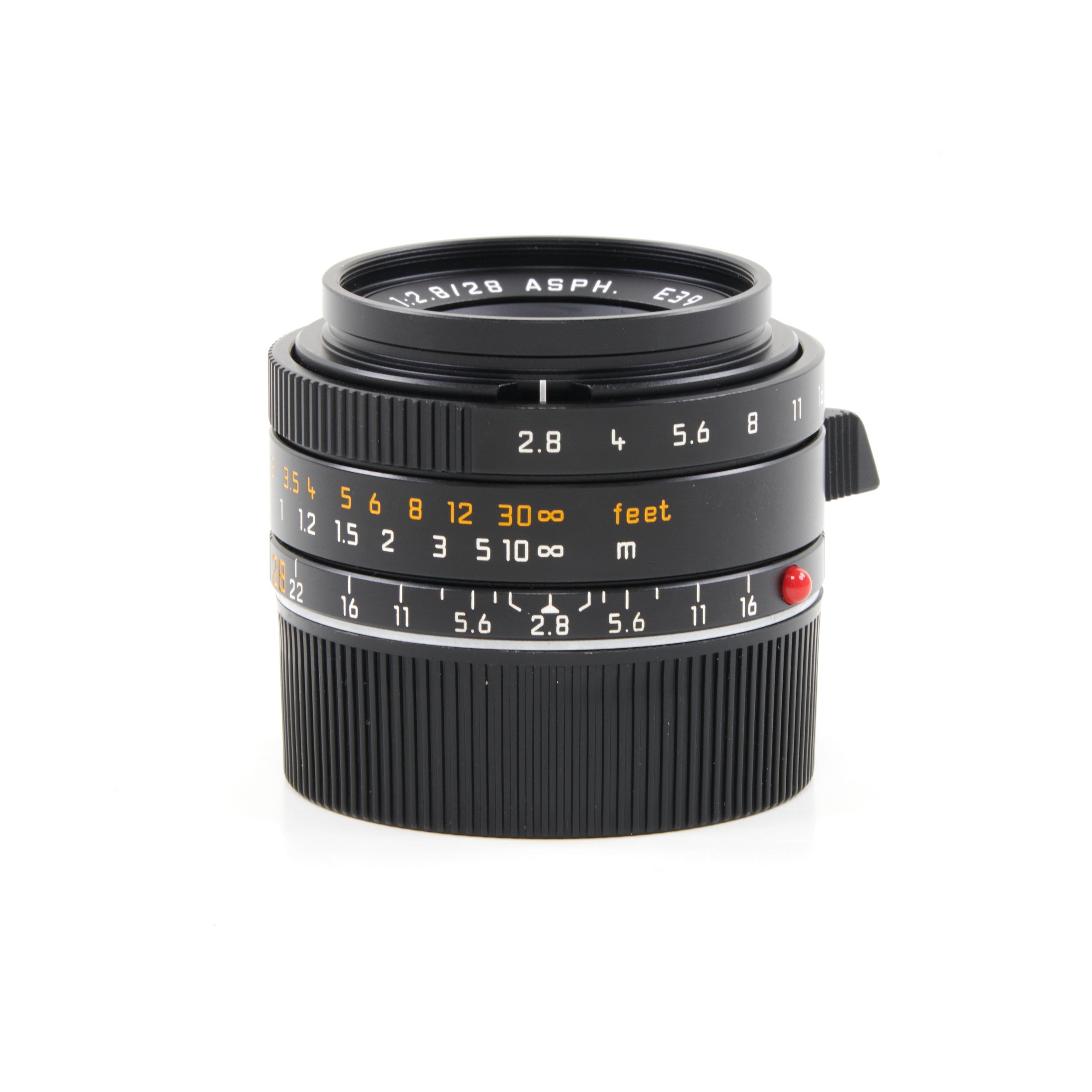 Leica 28mm f2.8 Elmarit-M ASPH + Box