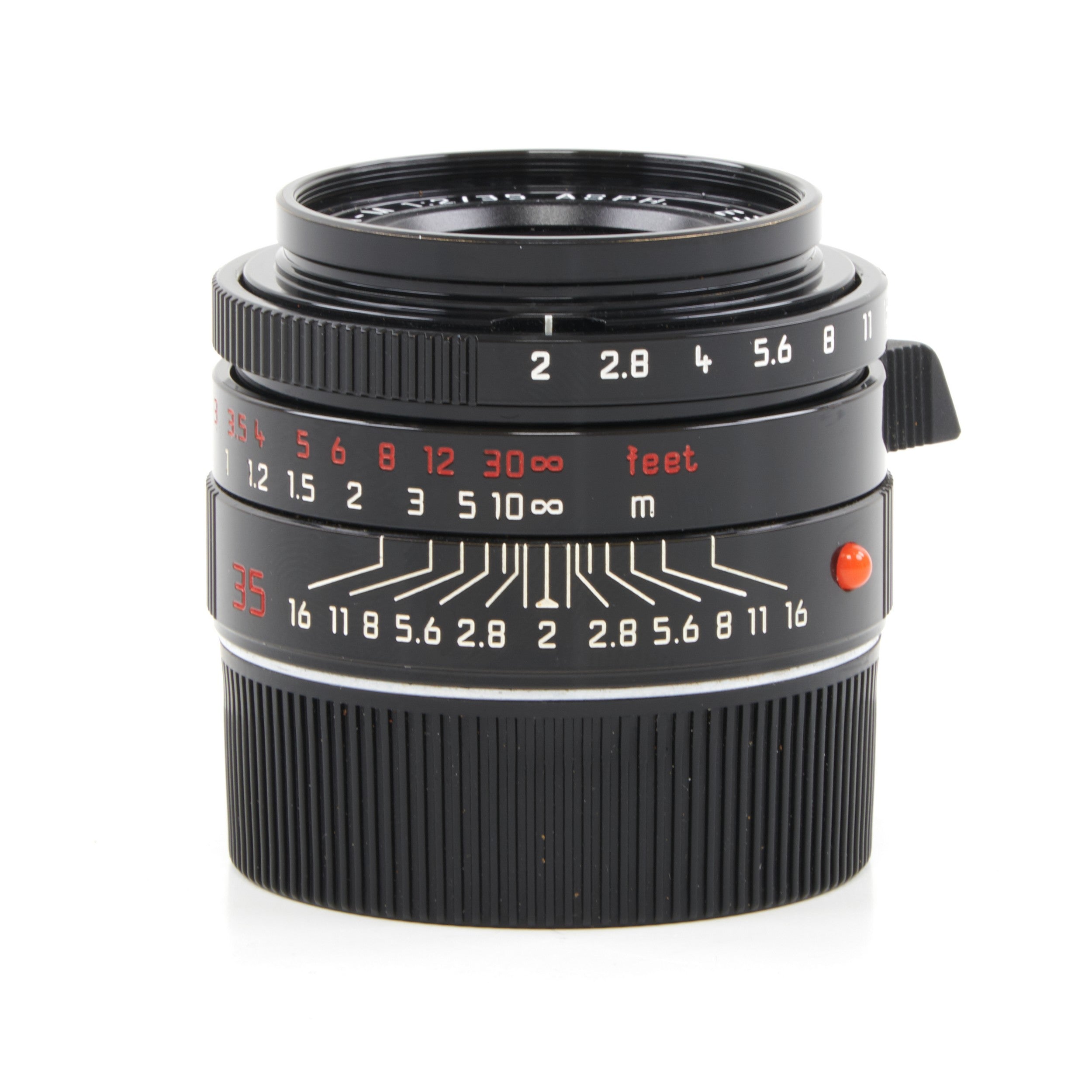Leica 35mm f2 Summicron-M ASPH Millennium Black Paint + Box