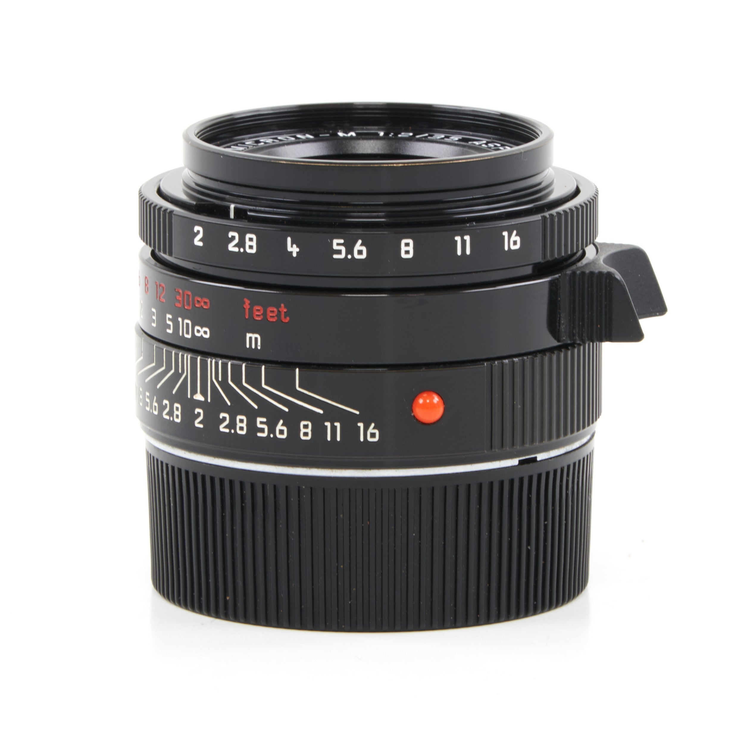 Leica 35mm f2 Summicron-M ASPH Millennium Black Paint + Box
