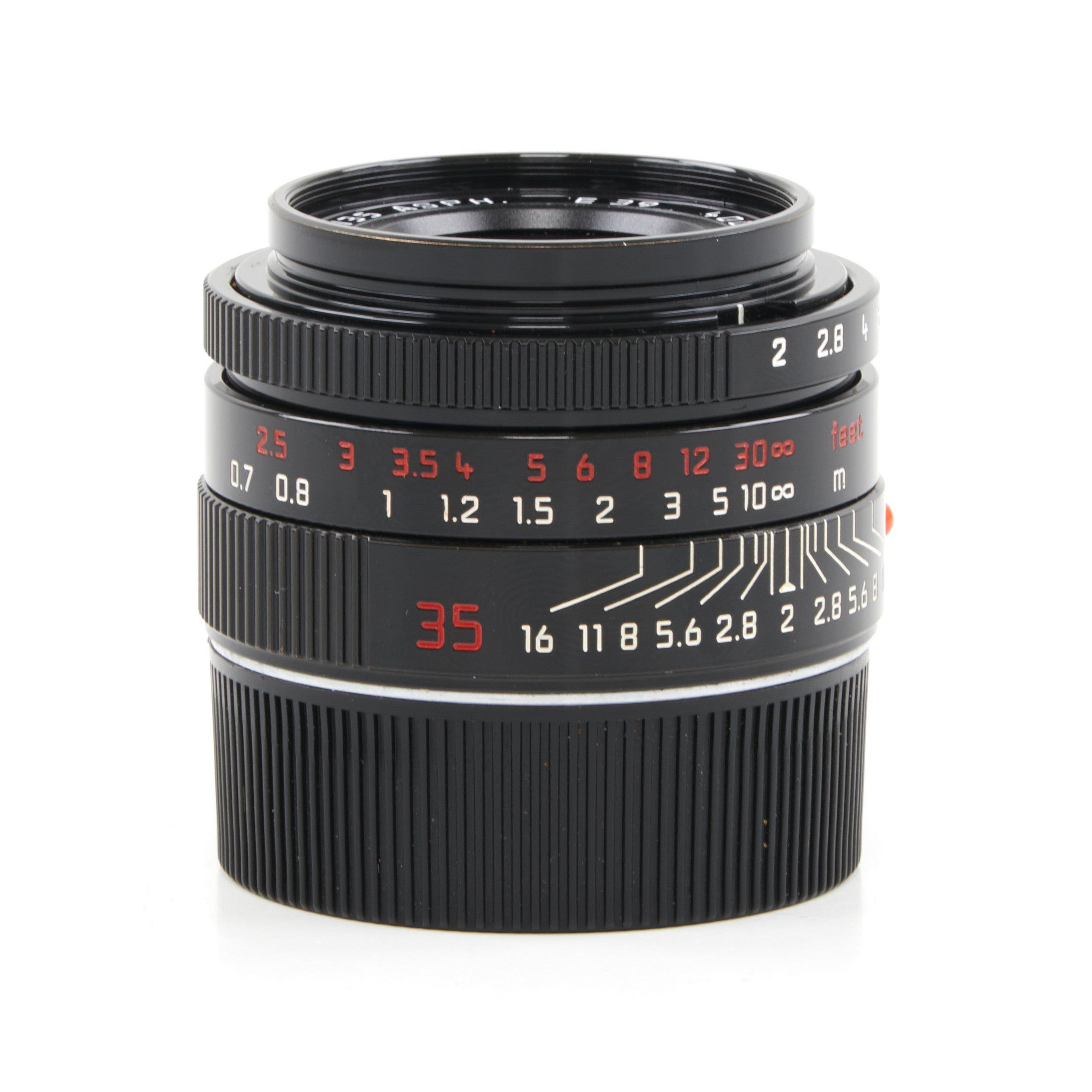 Leica 35mm f2 Summicron-M ASPH Millennium Black Paint + Box