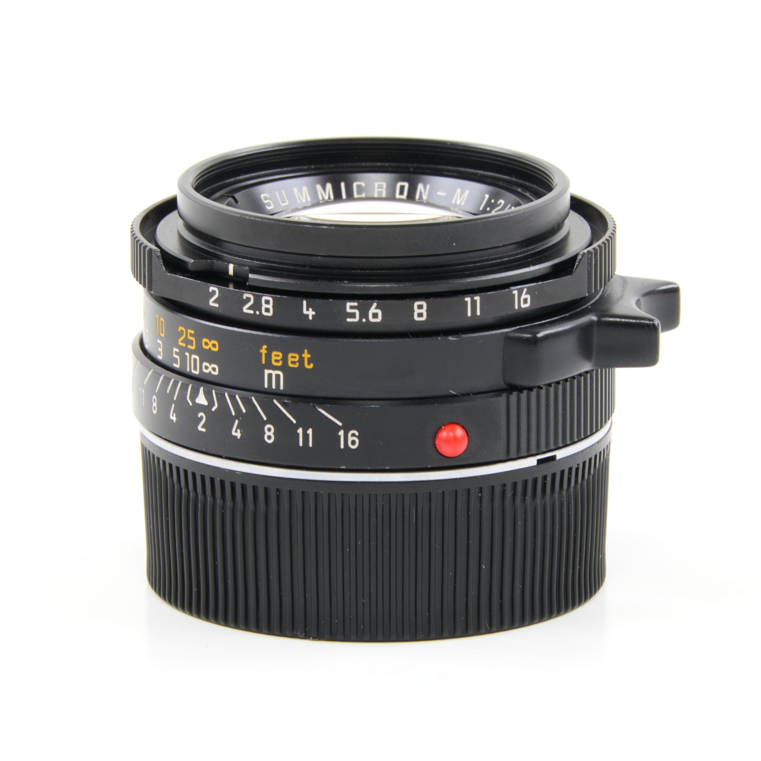 Leica 35mm f2 Summicron-M Black 4th Version King Of Bokeh Germany
