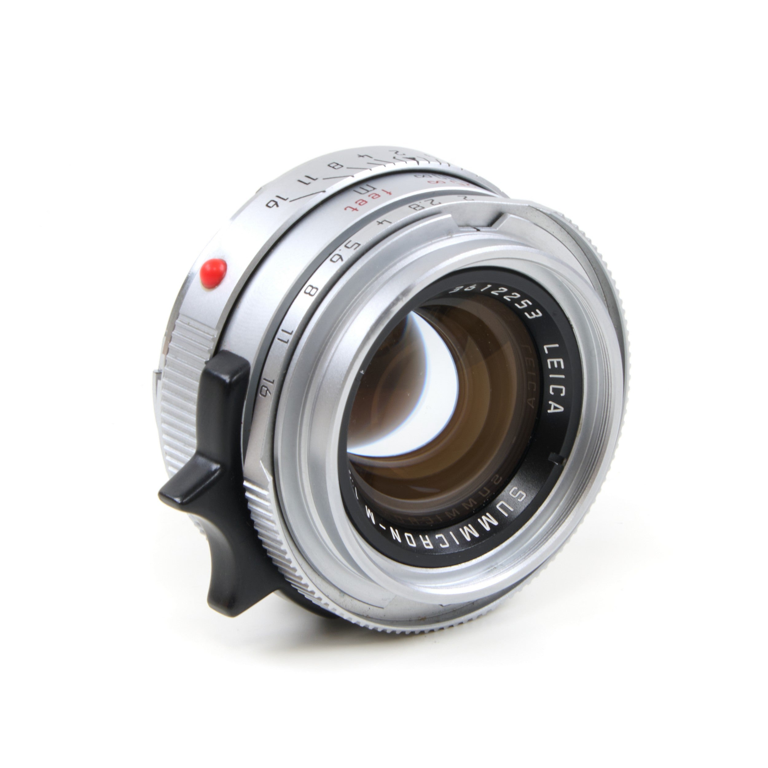 Leica 35mm f2 Summicron-M Silver 6-Bit 4th Version King Of Bokeh Germany