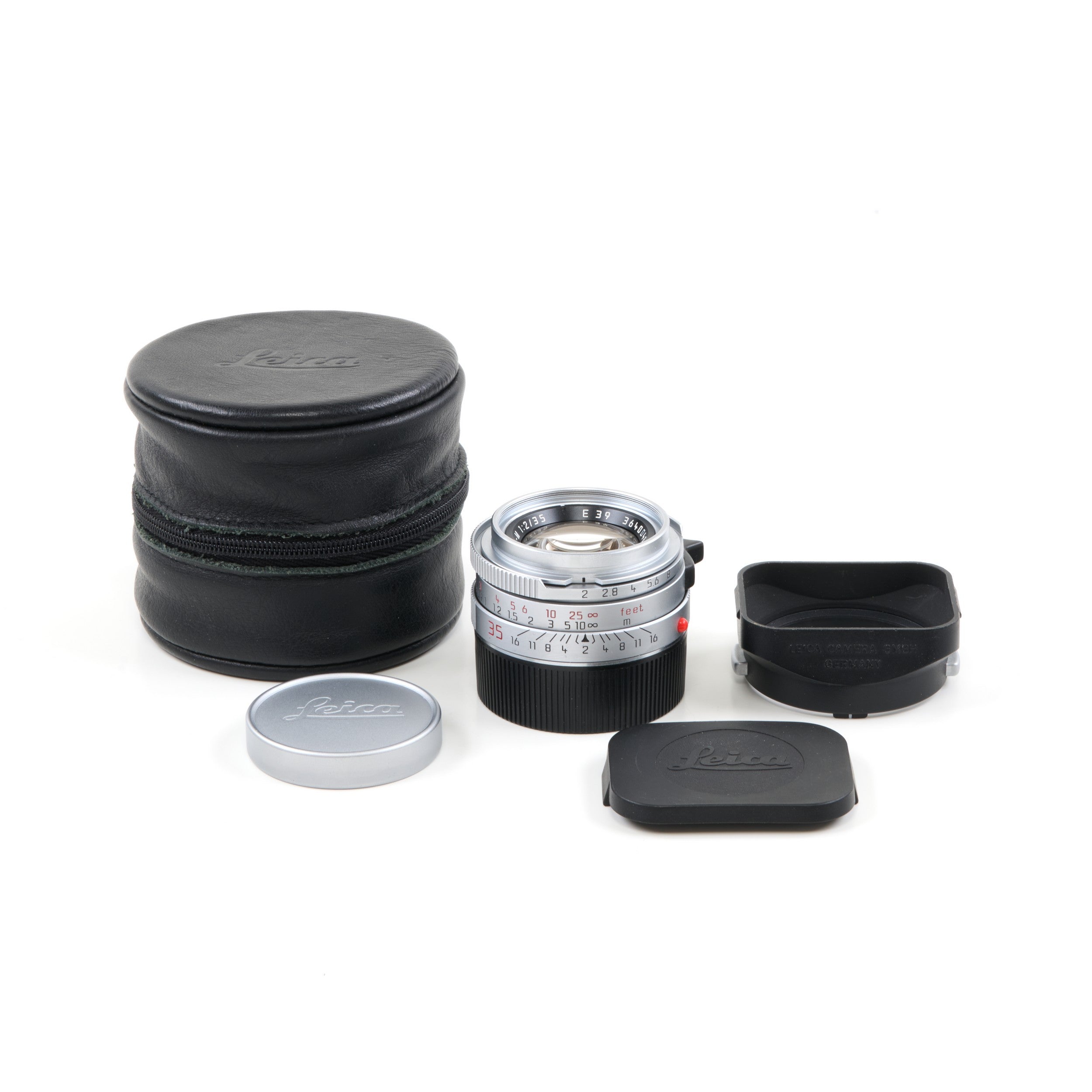 Leica 35mm f2 Summicron-M Silver 4th Version King Of Bokeh Germany