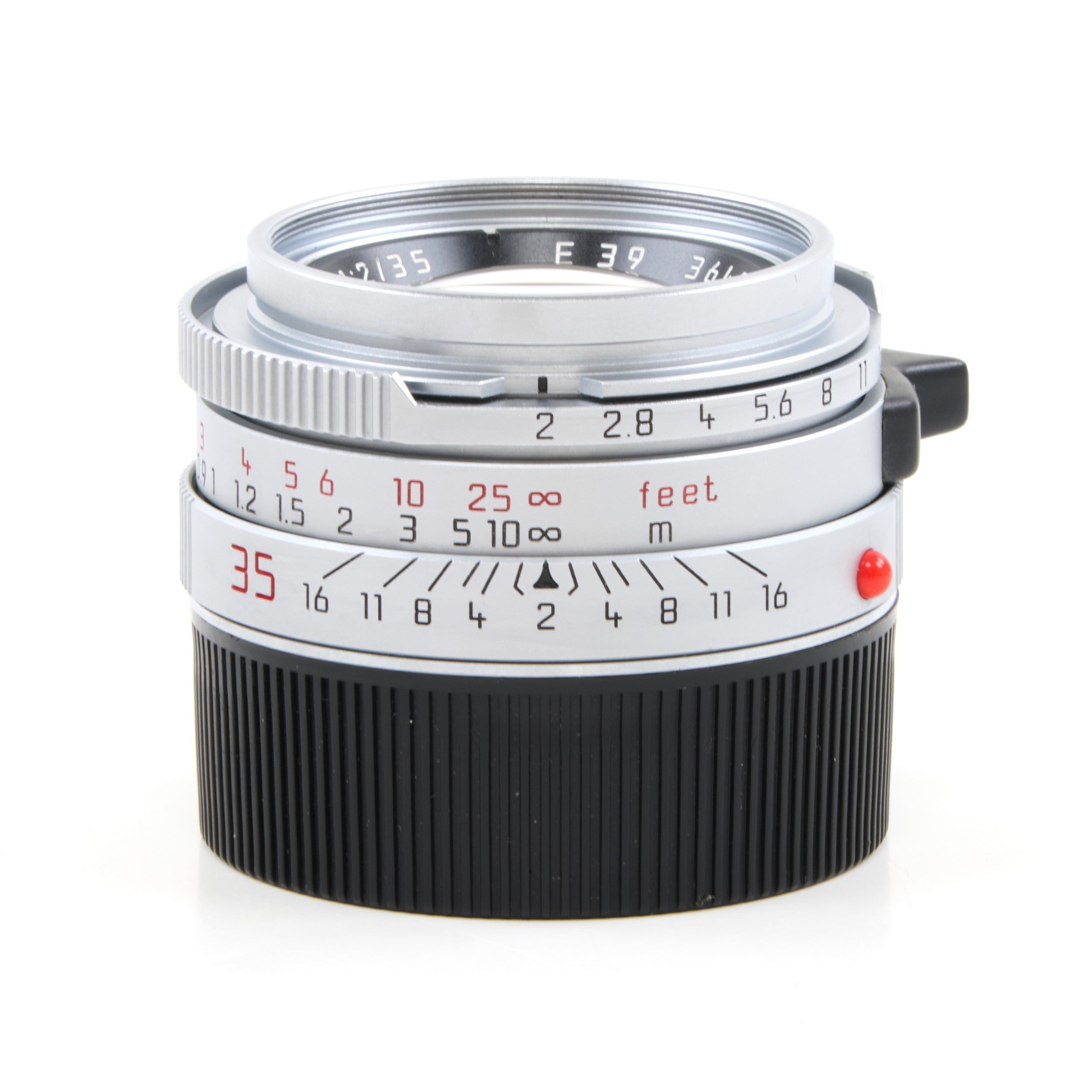 Leica 35mm f2 Summicron-M Silver 4th Version King Of Bokeh Germany