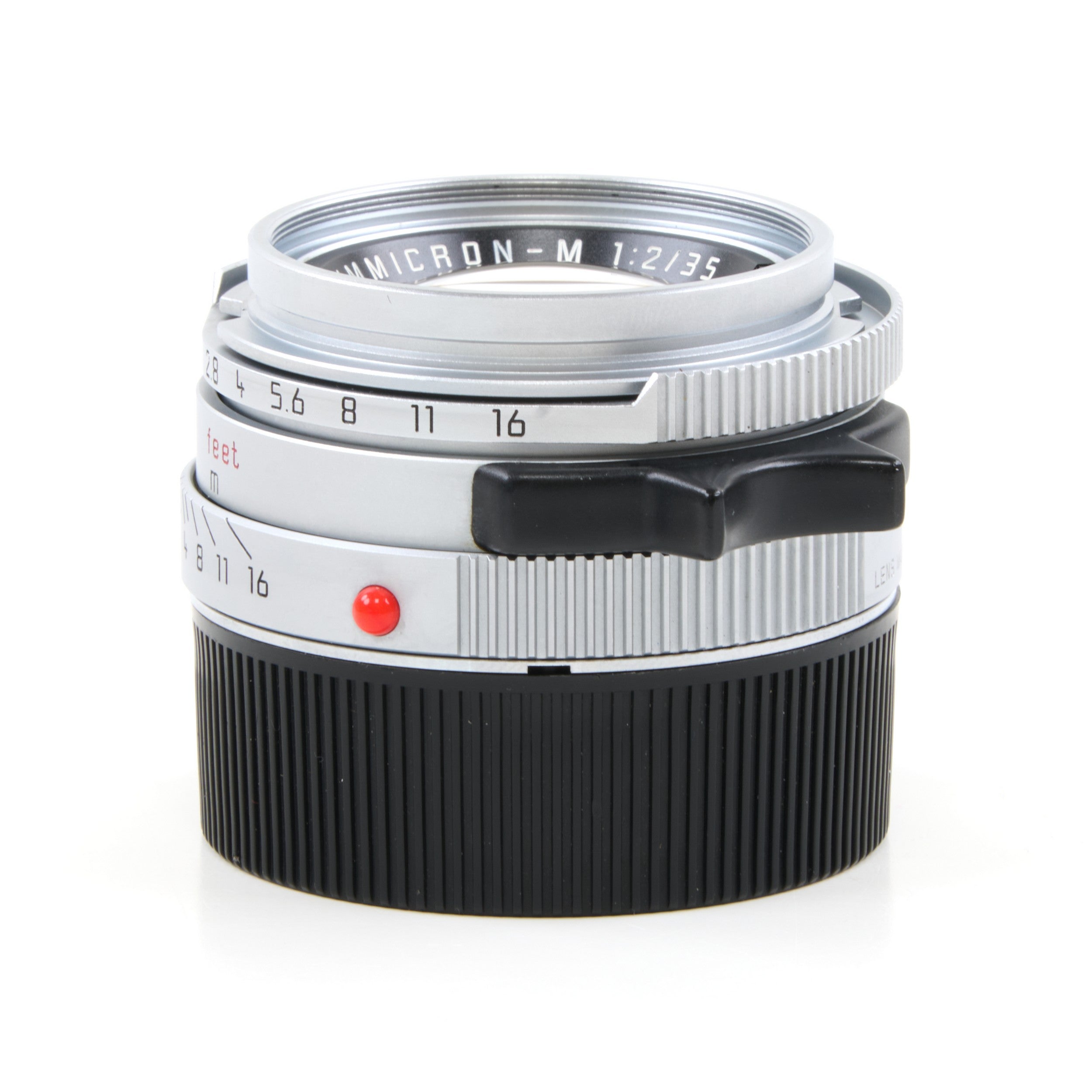 Leica 35mm f2 Summicron-M Silver 4th Version King Of Bokeh Germany