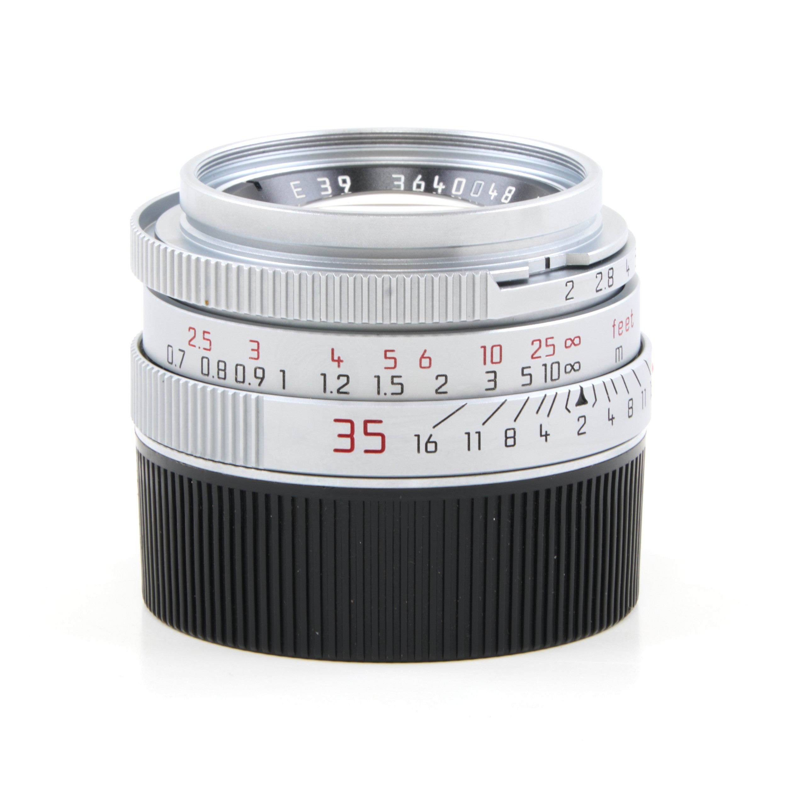 Leica 35mm f2 Summicron-M Silver 4th Version King Of Bokeh Germany