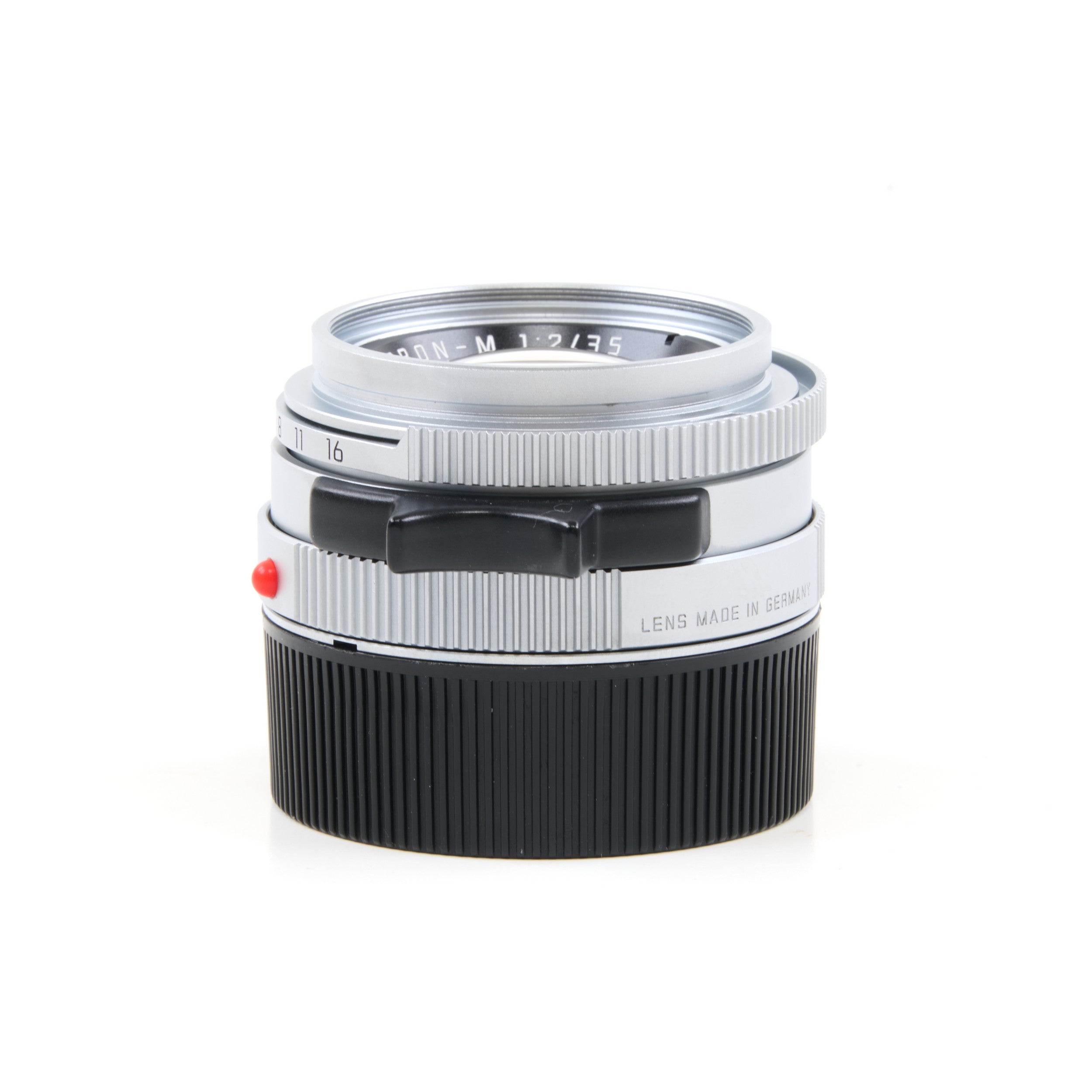 Leica 35mm f2 Summicron-M Silver 4th Version King Of Bokeh Germany + Box