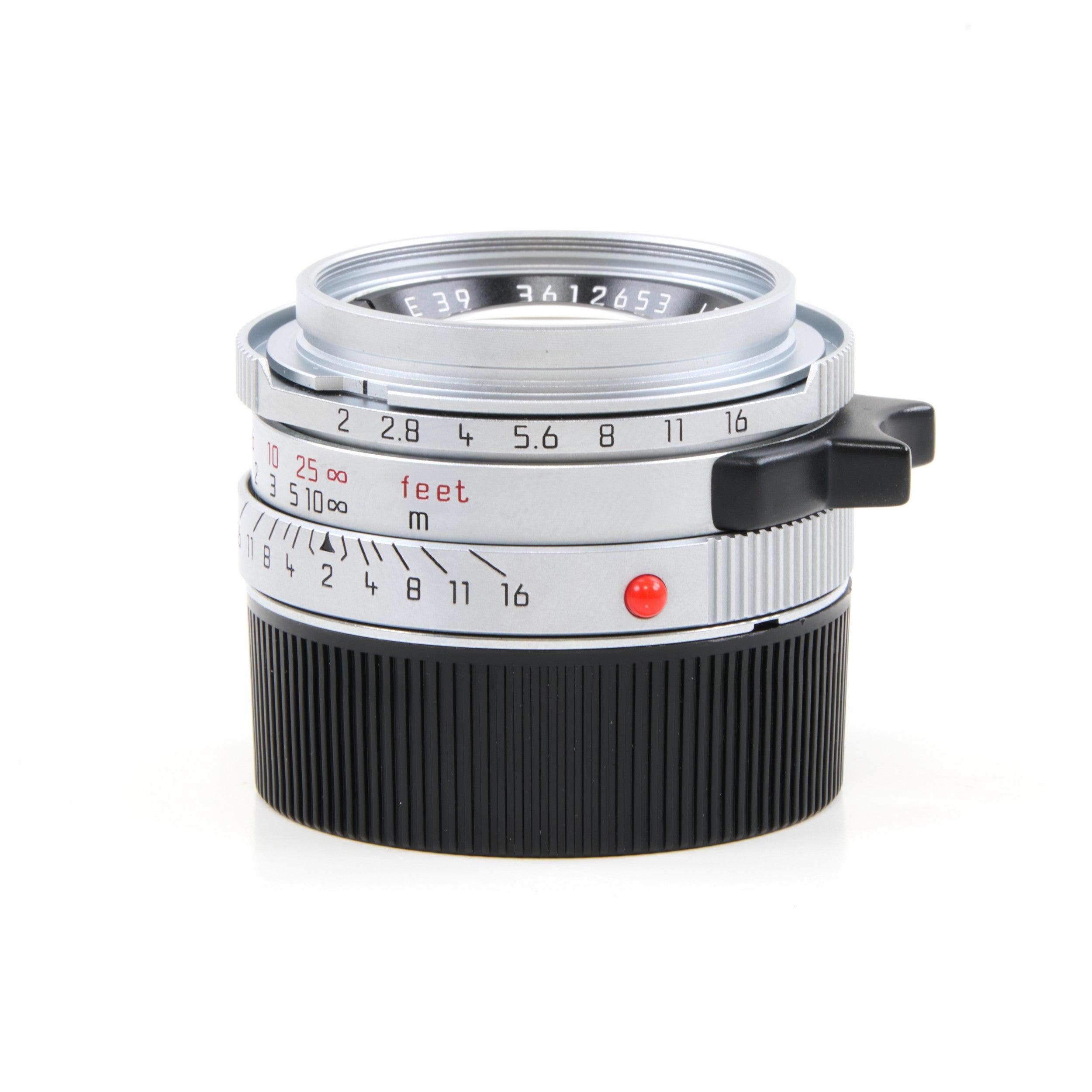 Leica 35mm f2 Summicron-M Silver 4th Version King Of Bokeh Germany + Box