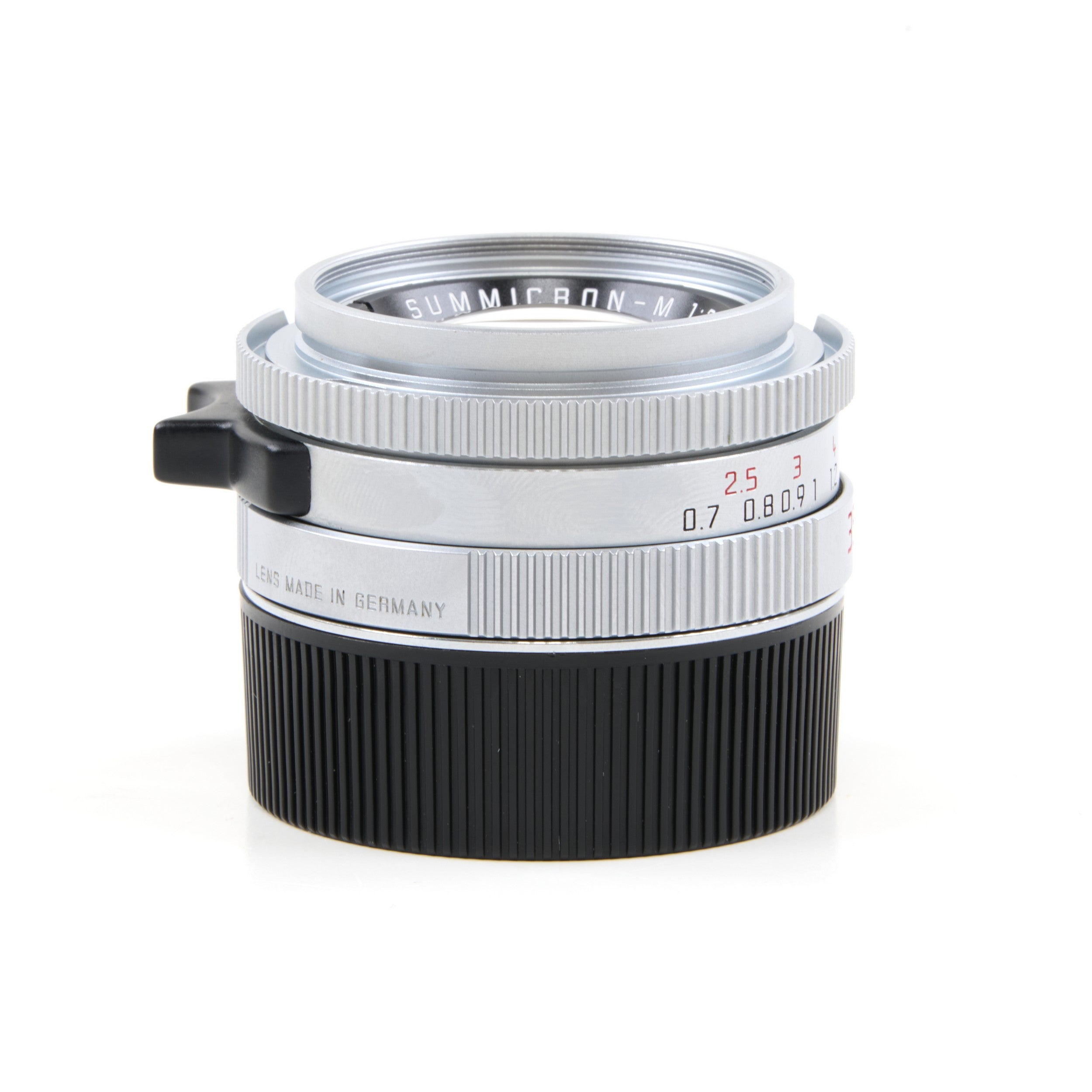 Leica 35mm f2 Summicron-M Silver 4th Version King Of Bokeh Germany + Box