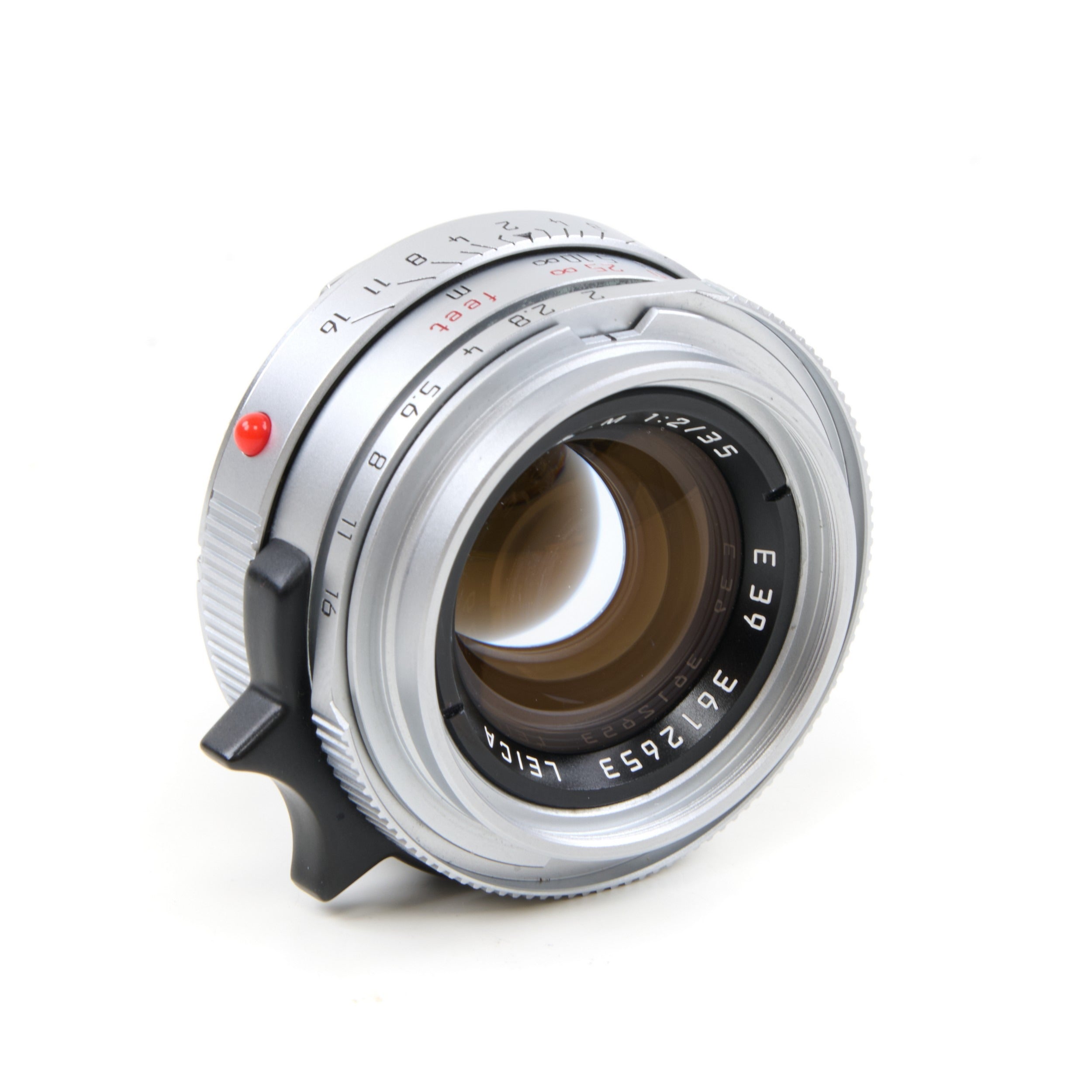 Leica 35mm f2 Summicron-M Silver 4th Version King Of Bokeh Germany + Box