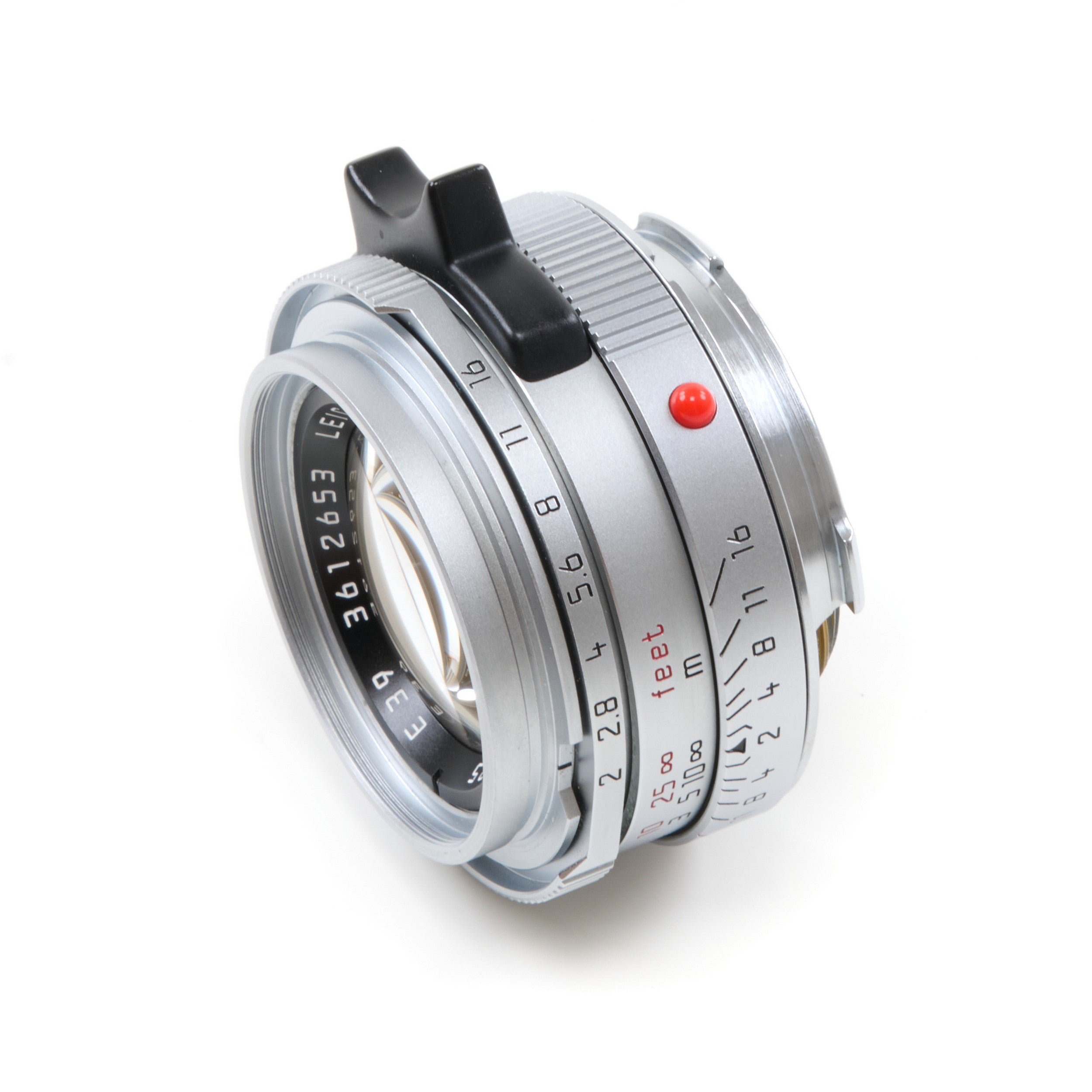 Leica 35mm f2 Summicron-M Silver 4th Version King Of Bokeh Germany + Box