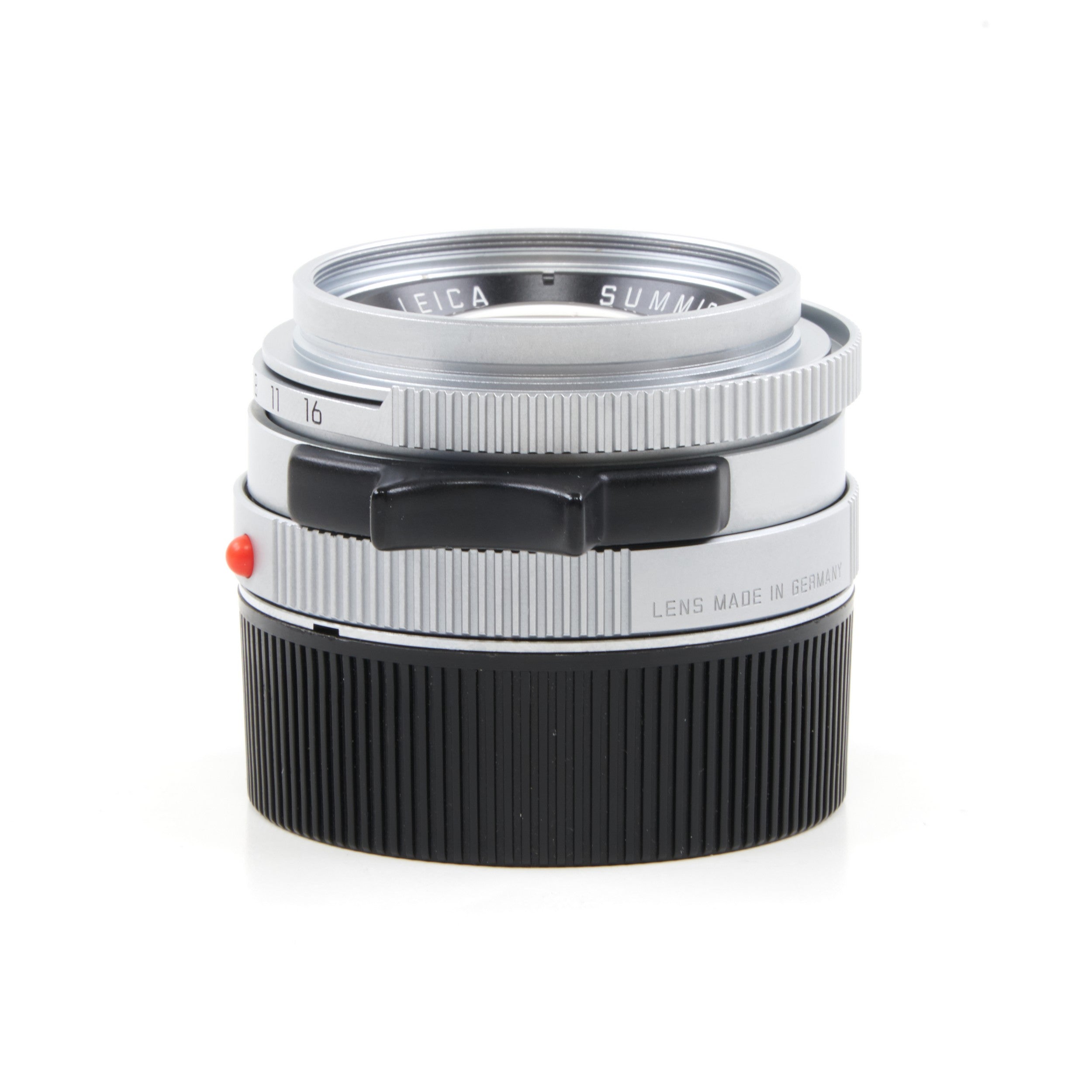 Leica 35mm f2 Summicron-M Silver 4th Version King Of Bokeh Germany + Box READ