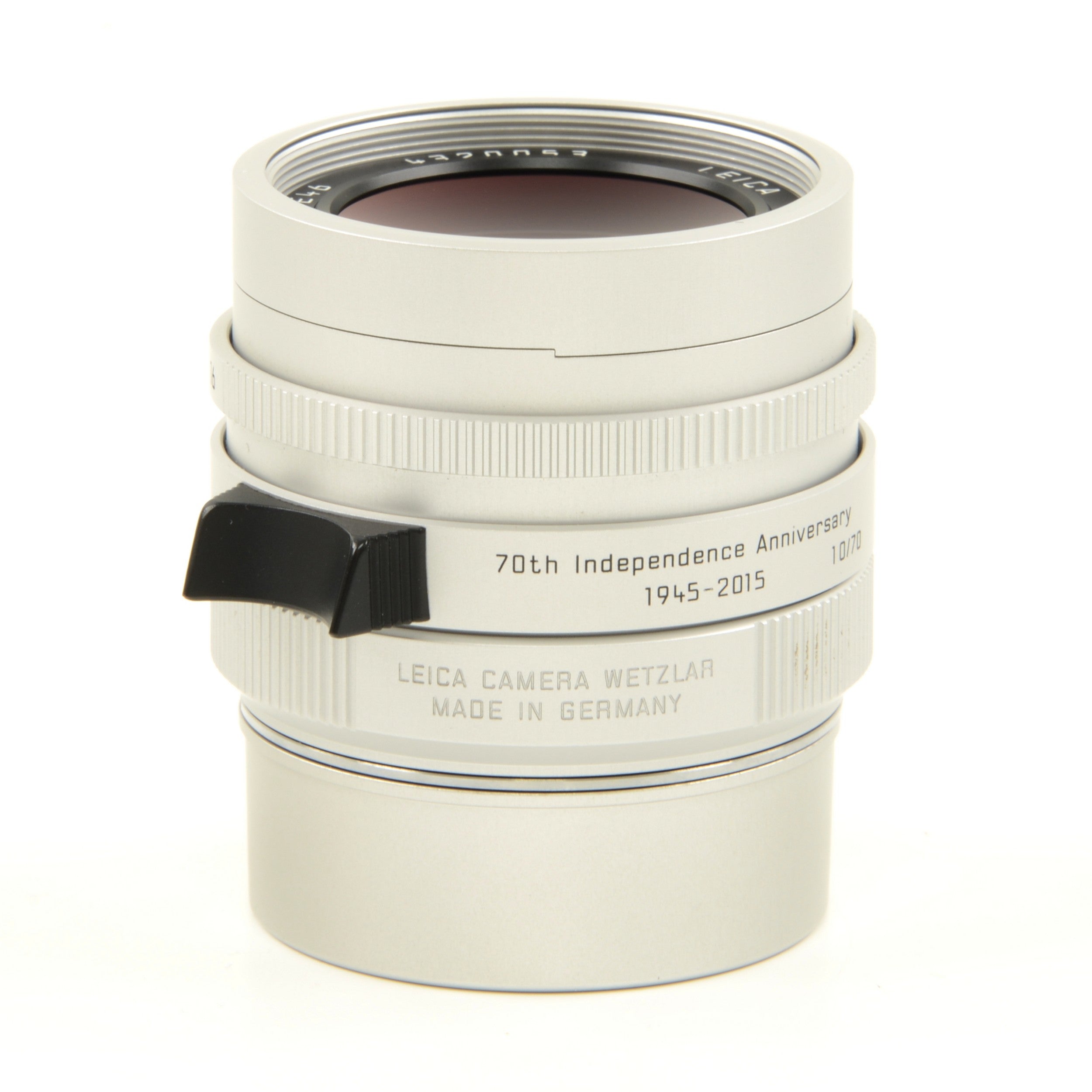 Leica 35mm f1.4 Summilux-M ASPH FLE + 50mm f0.95 Noctilux-M Silver Set "70th Anniversary Republic of Korea" + Box