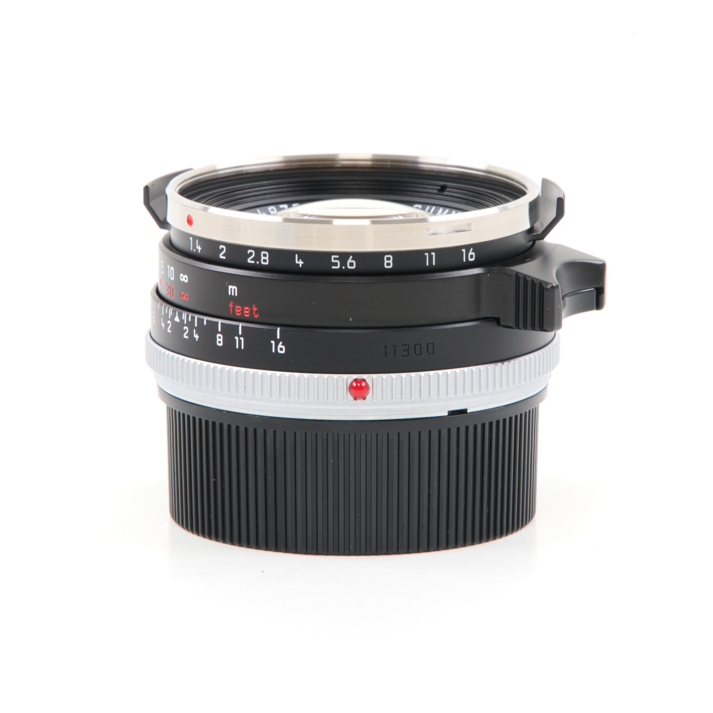 Leica 35mm f1.4 Summilux-M Black Classic Steel Rim Re-issue + Box