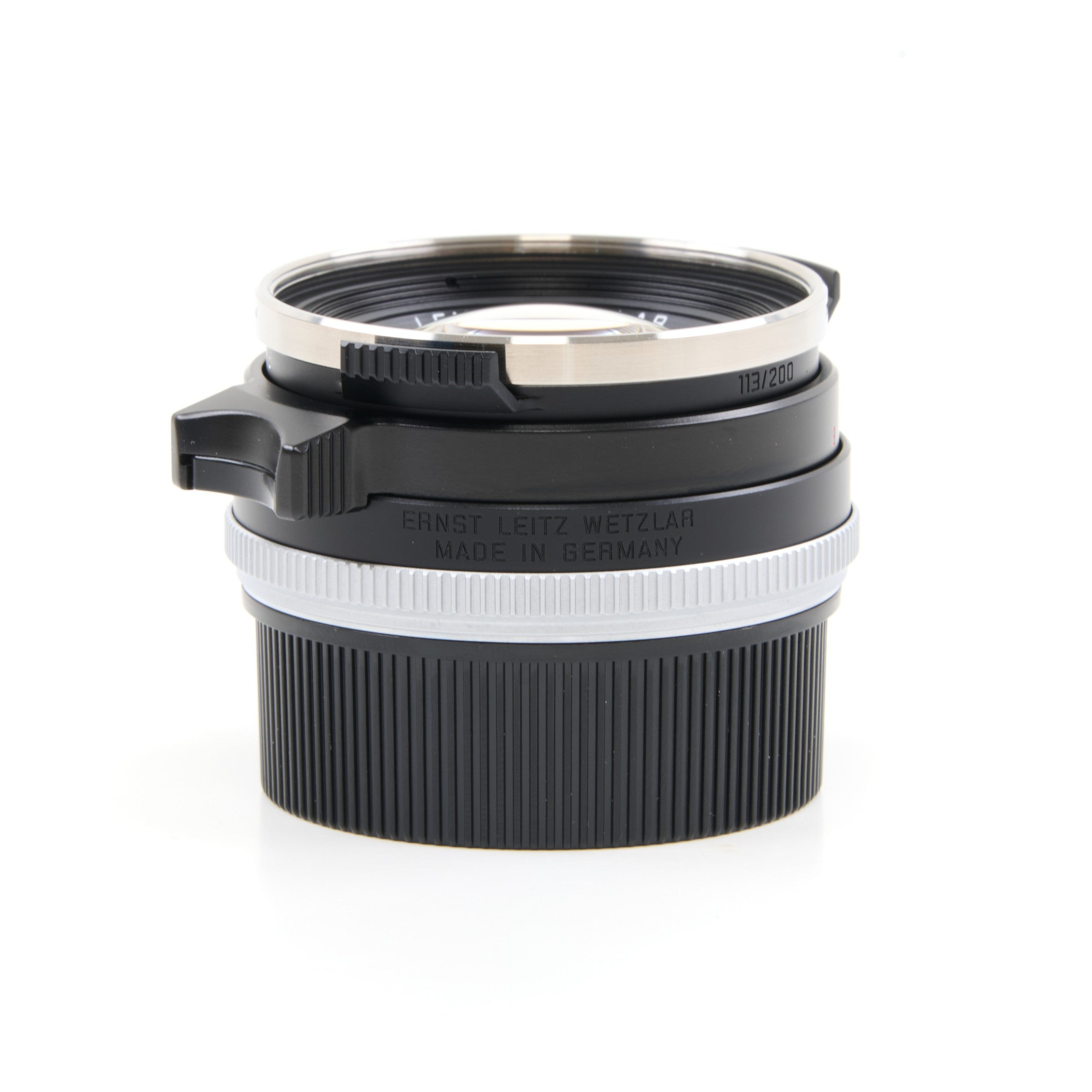 Leica 35mm f1.4 Summilux-M Black Classic Steel Rim Re-issue + Box