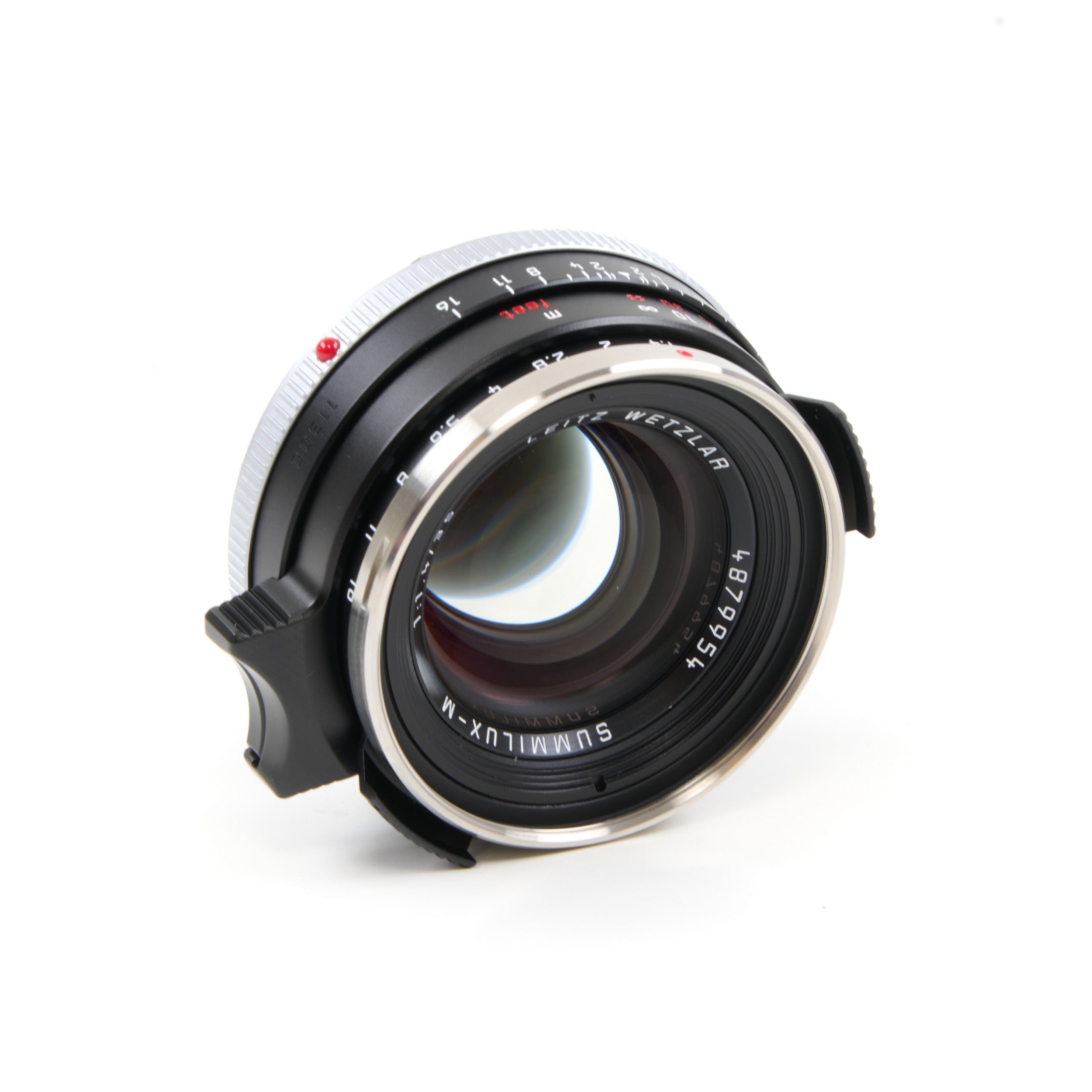 Leica 35mm f1.4 Summilux-M Black Classic Steel Rim Re-issue + Box