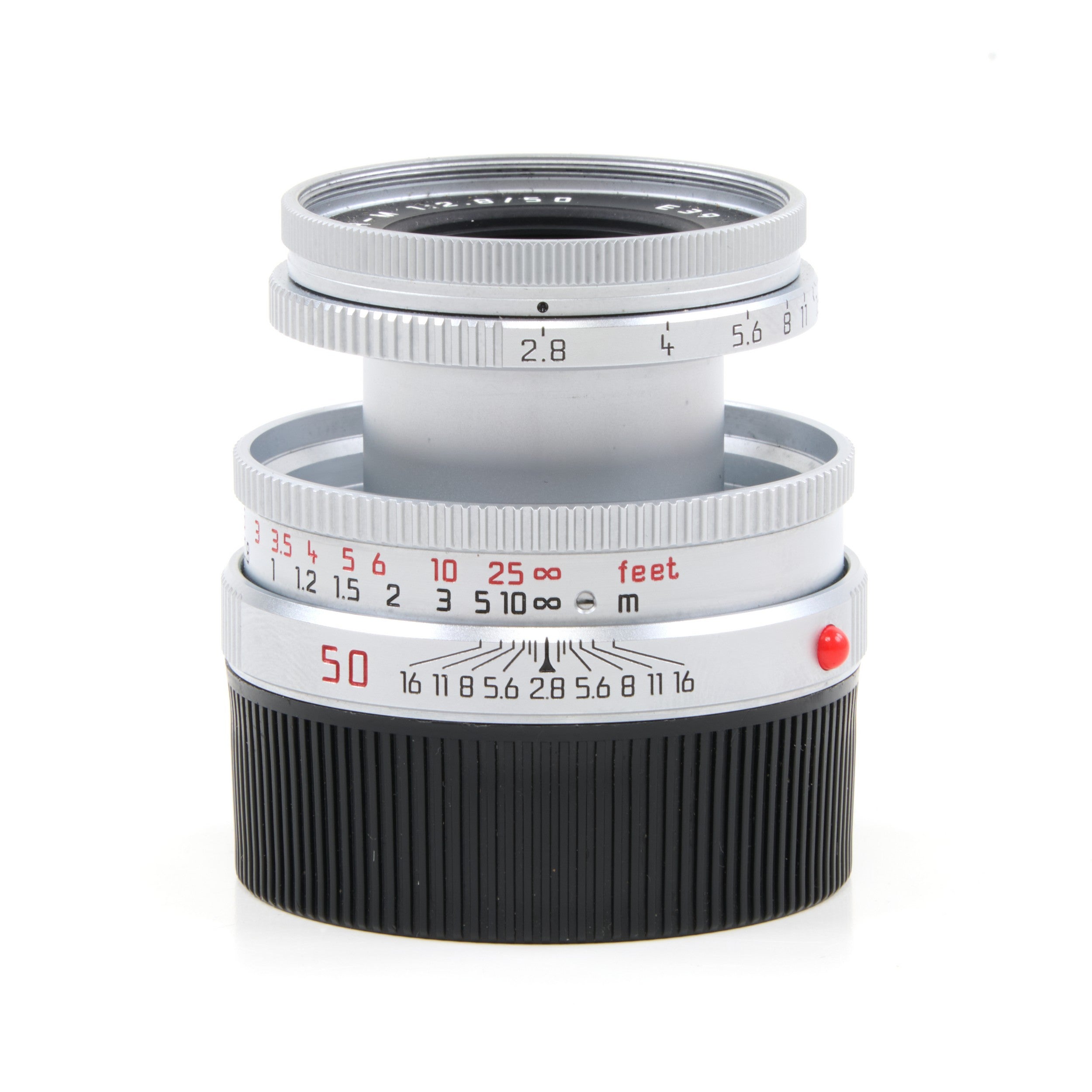 Leica 50mm f2.8 Elmar-M Silver