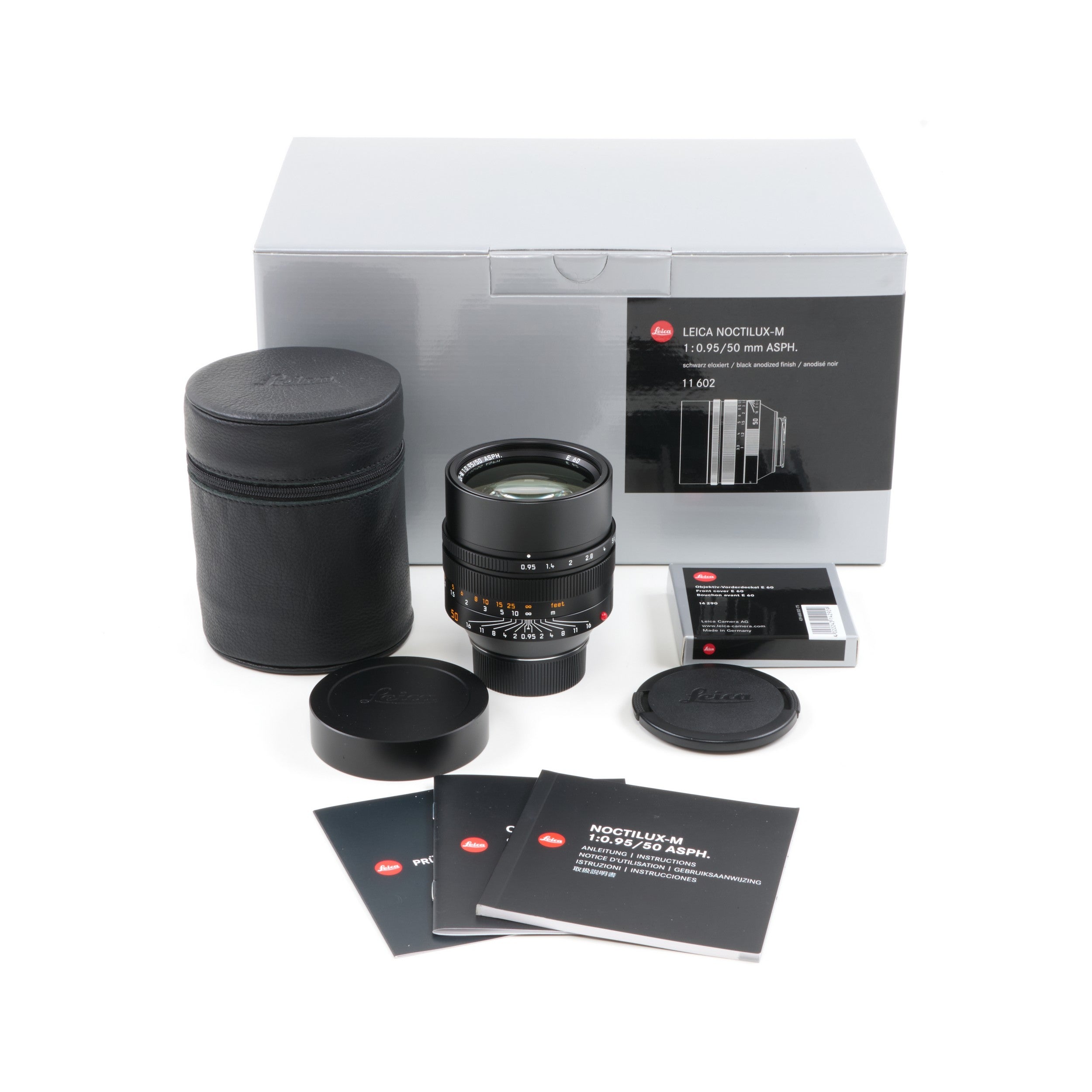 Leica 50mm f0.95 Noctilux-M ASPH + Box