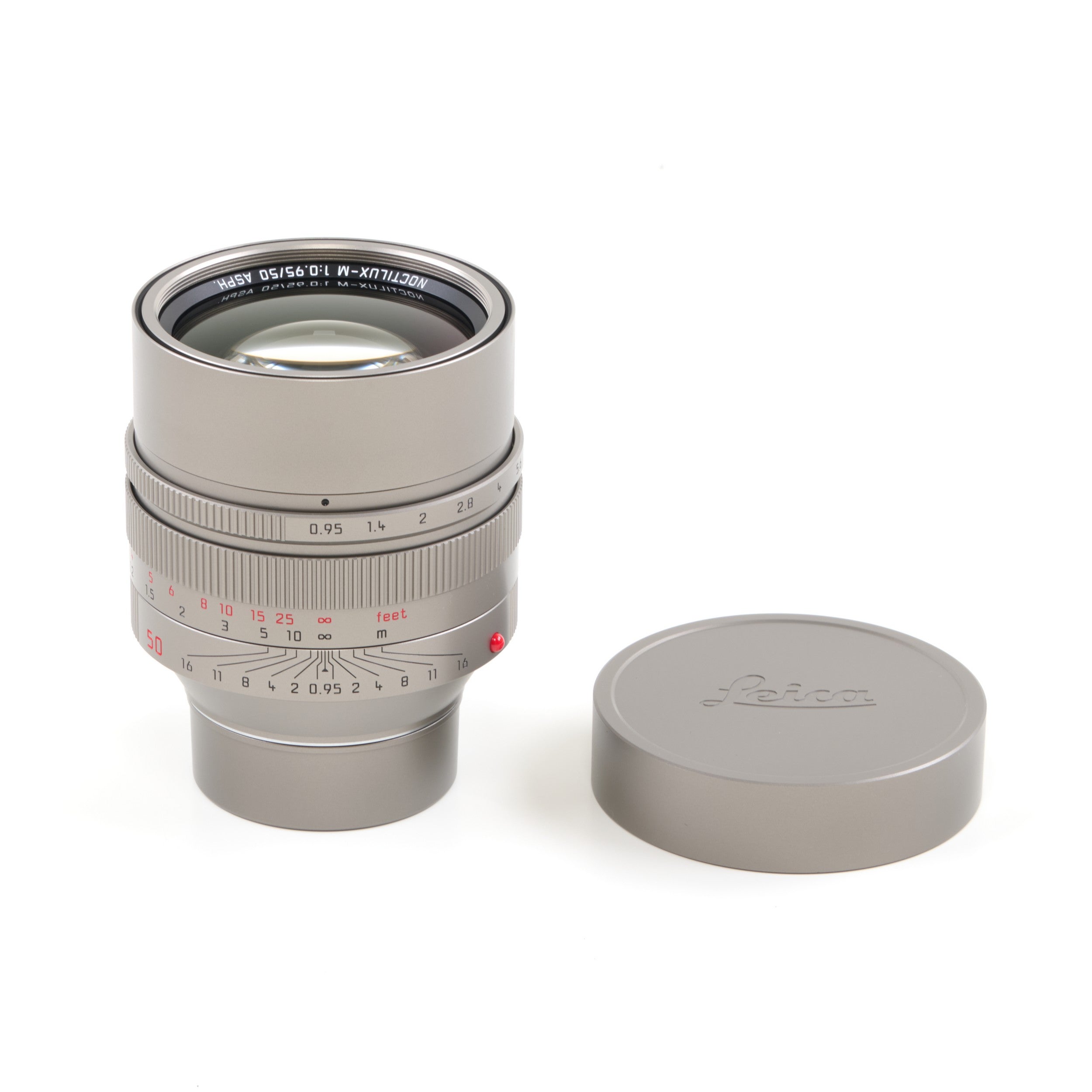 Leica 50mm f0.95 Noctilux-M ASPH Titan + Box